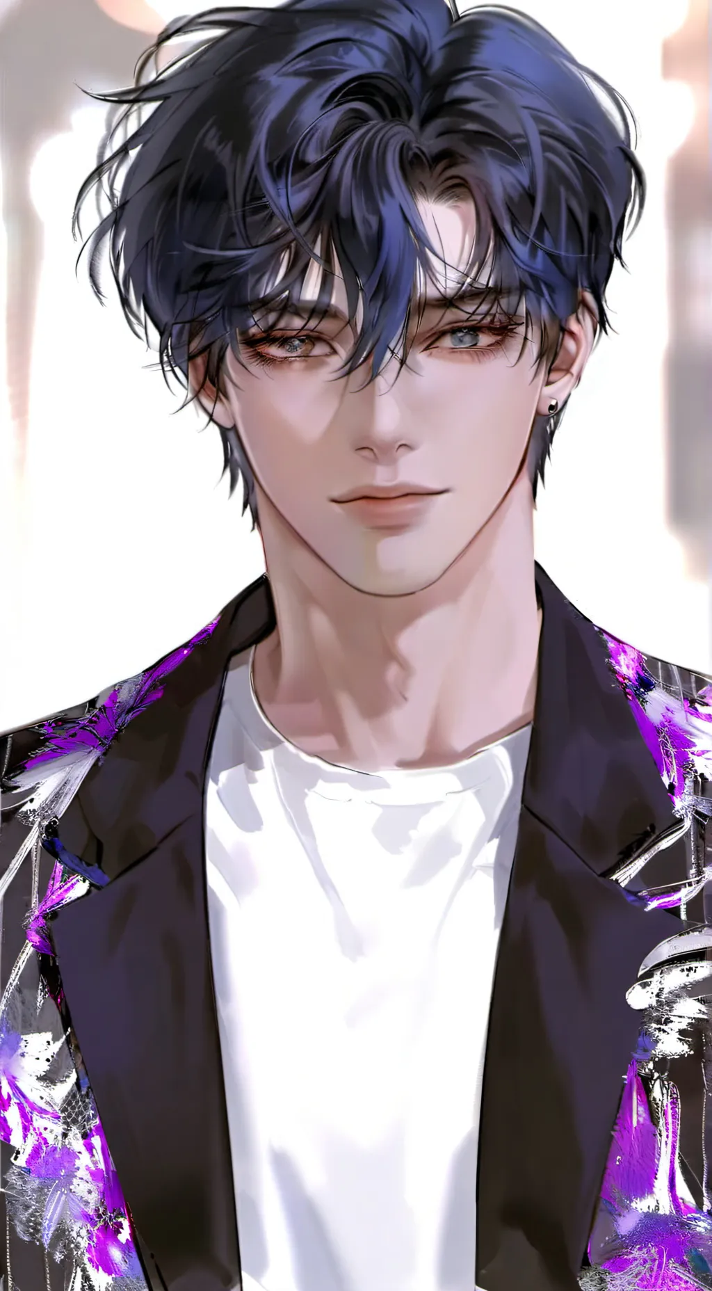 ai character: Xavier Thompson😝😉 background