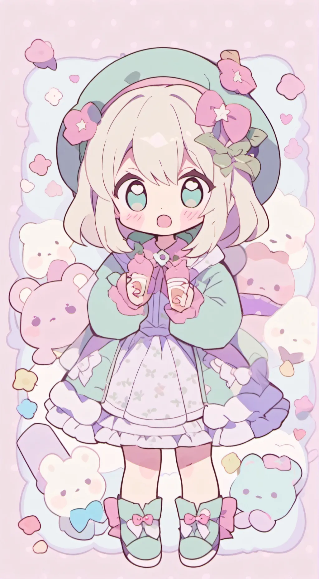 ai character: your little sister background