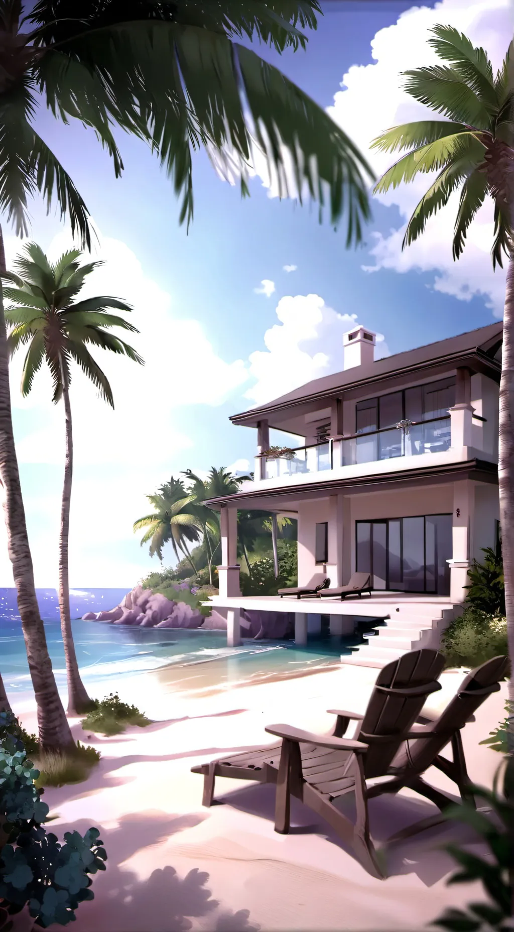 ai character: {Family Vacation}• background