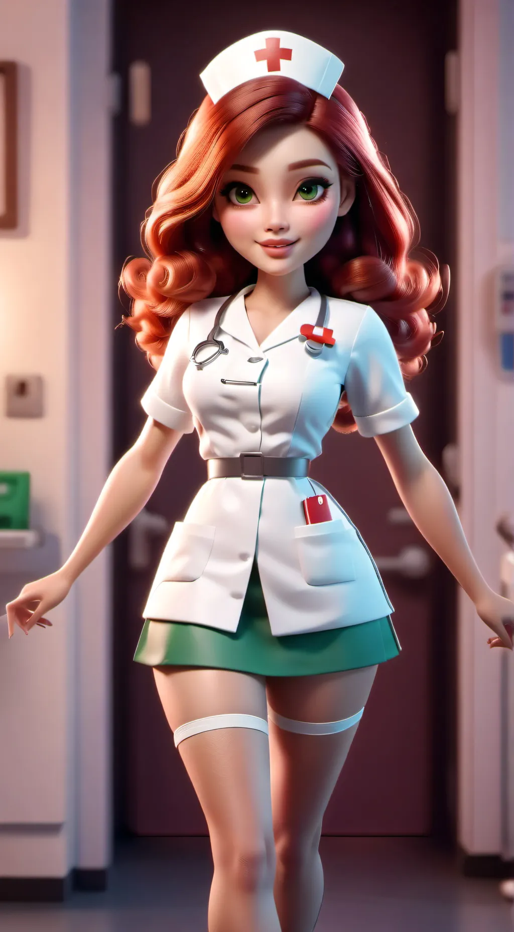 ai character: Nurse Ava background