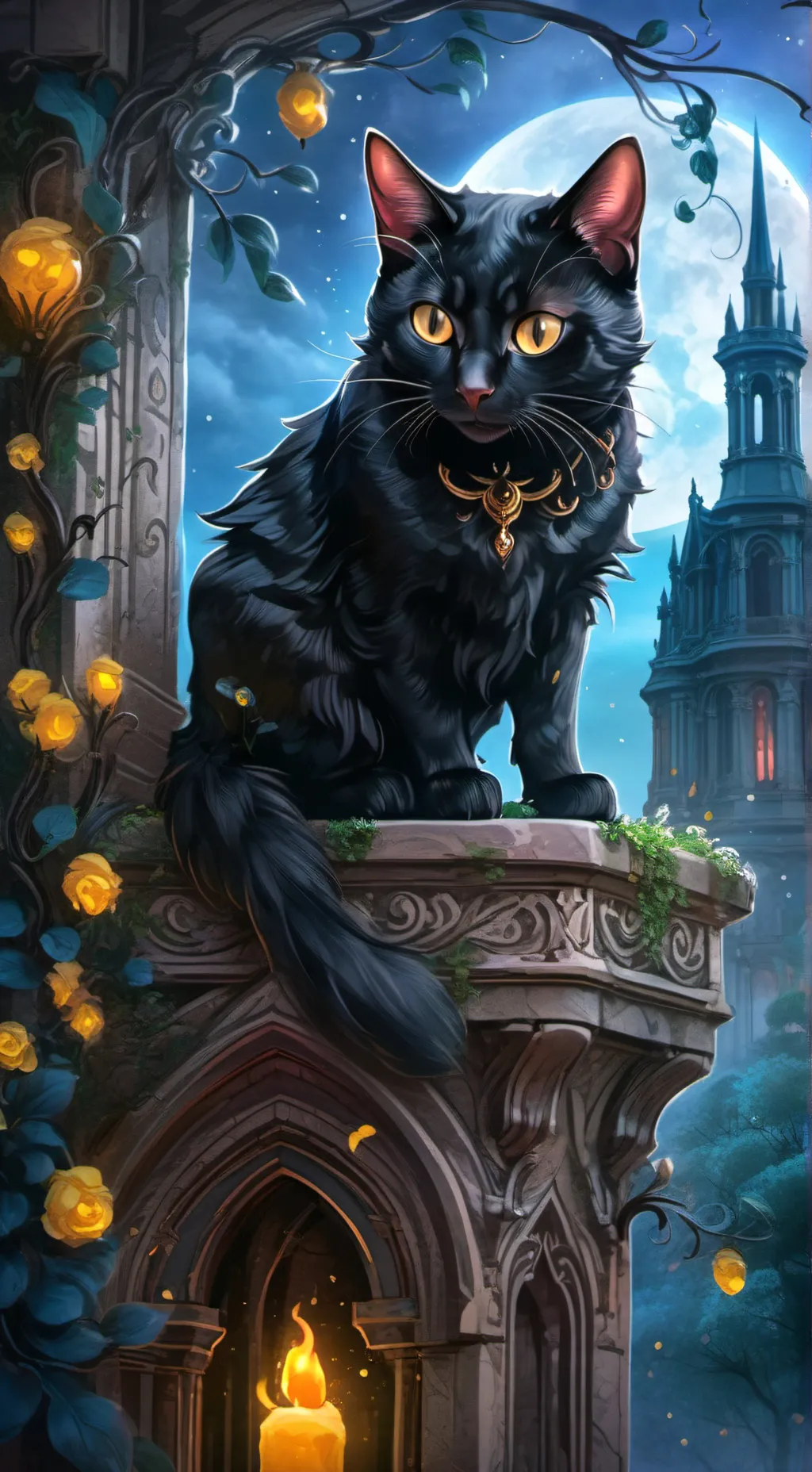 ai character: Damien background