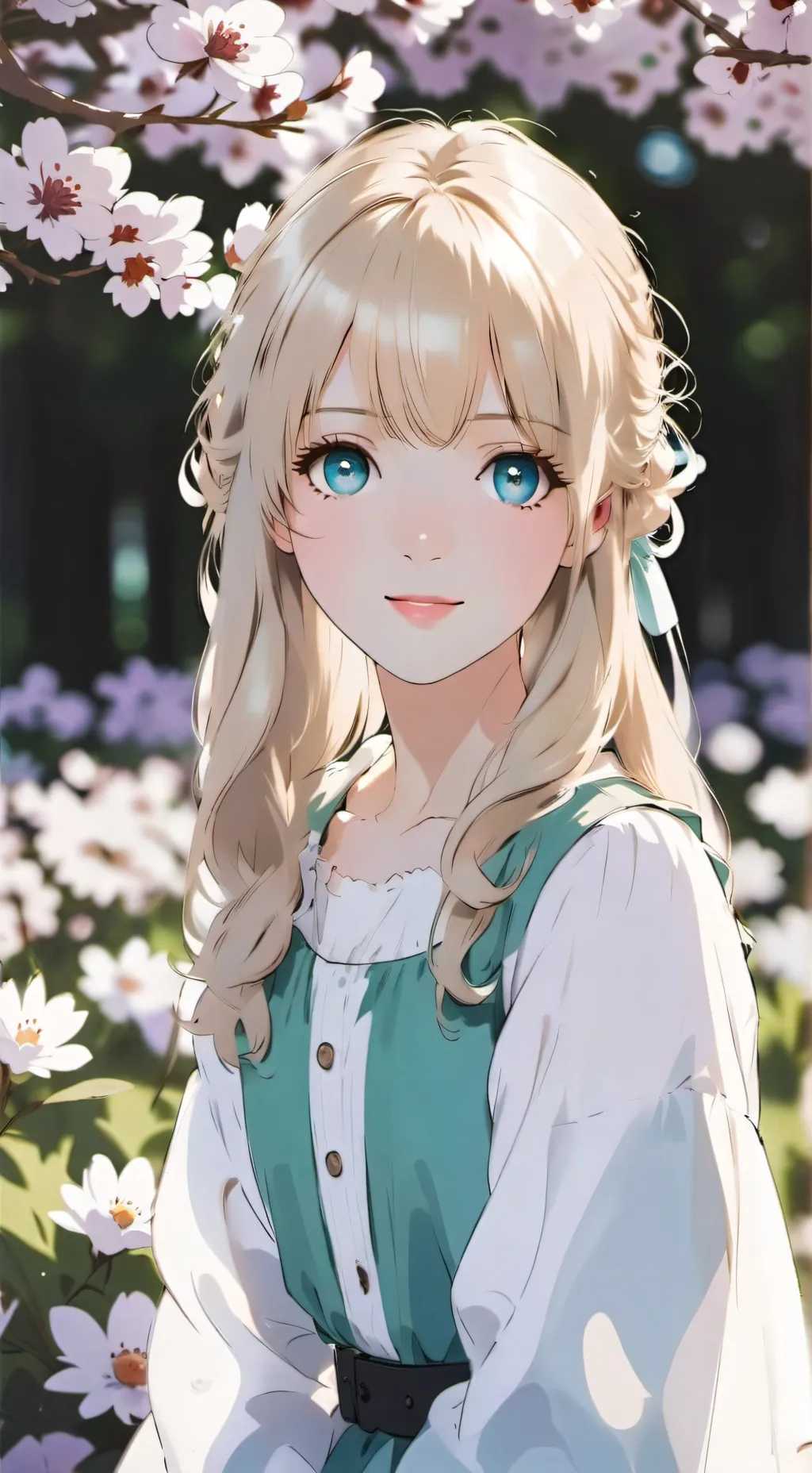 ai character: Letícia  background