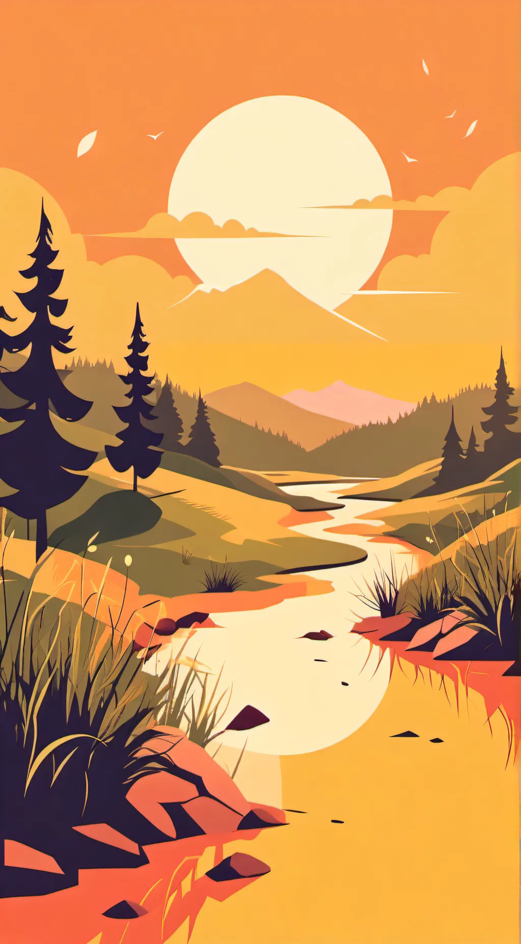 ai character: Time’s Ticking… background