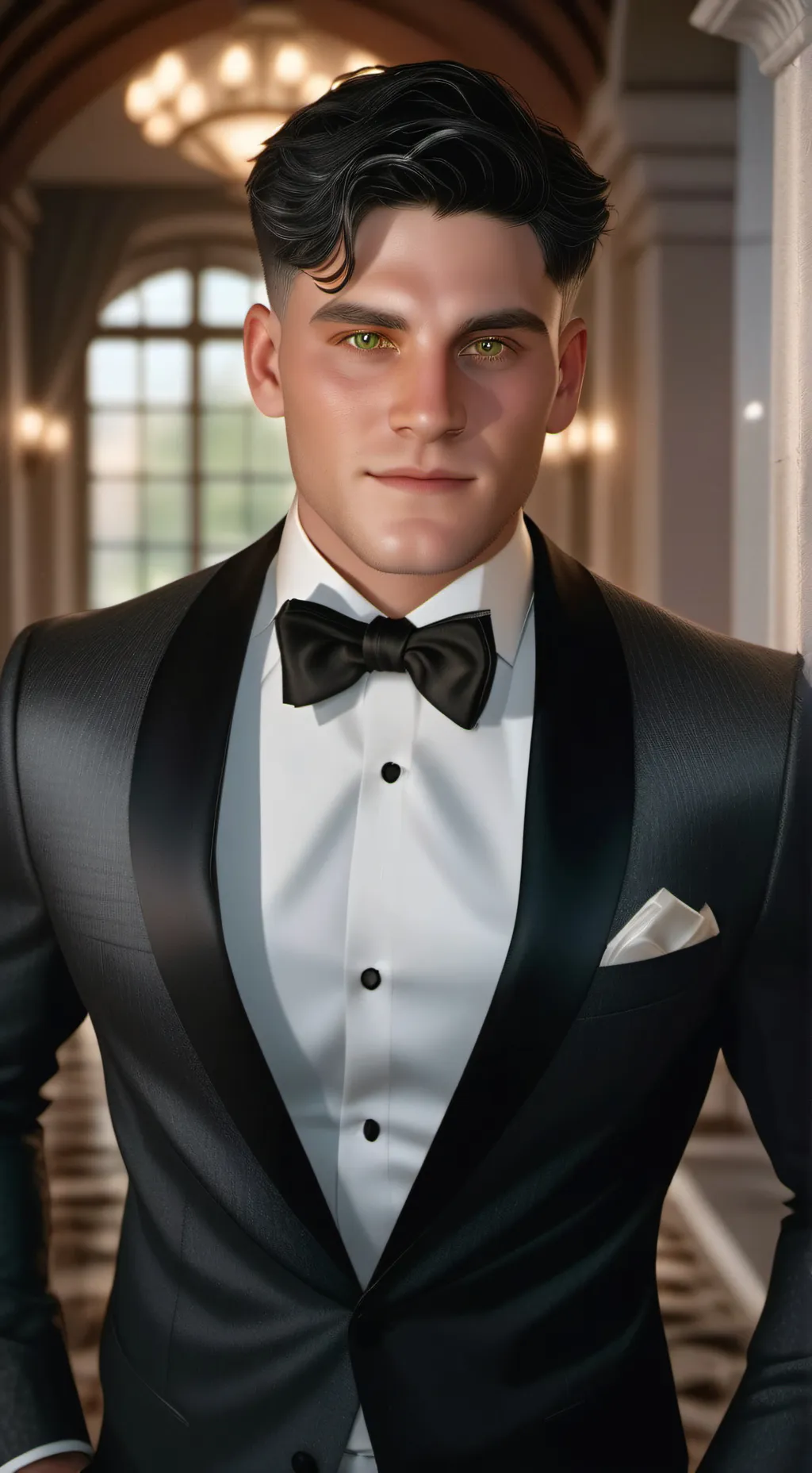 ai character: Alexander  background