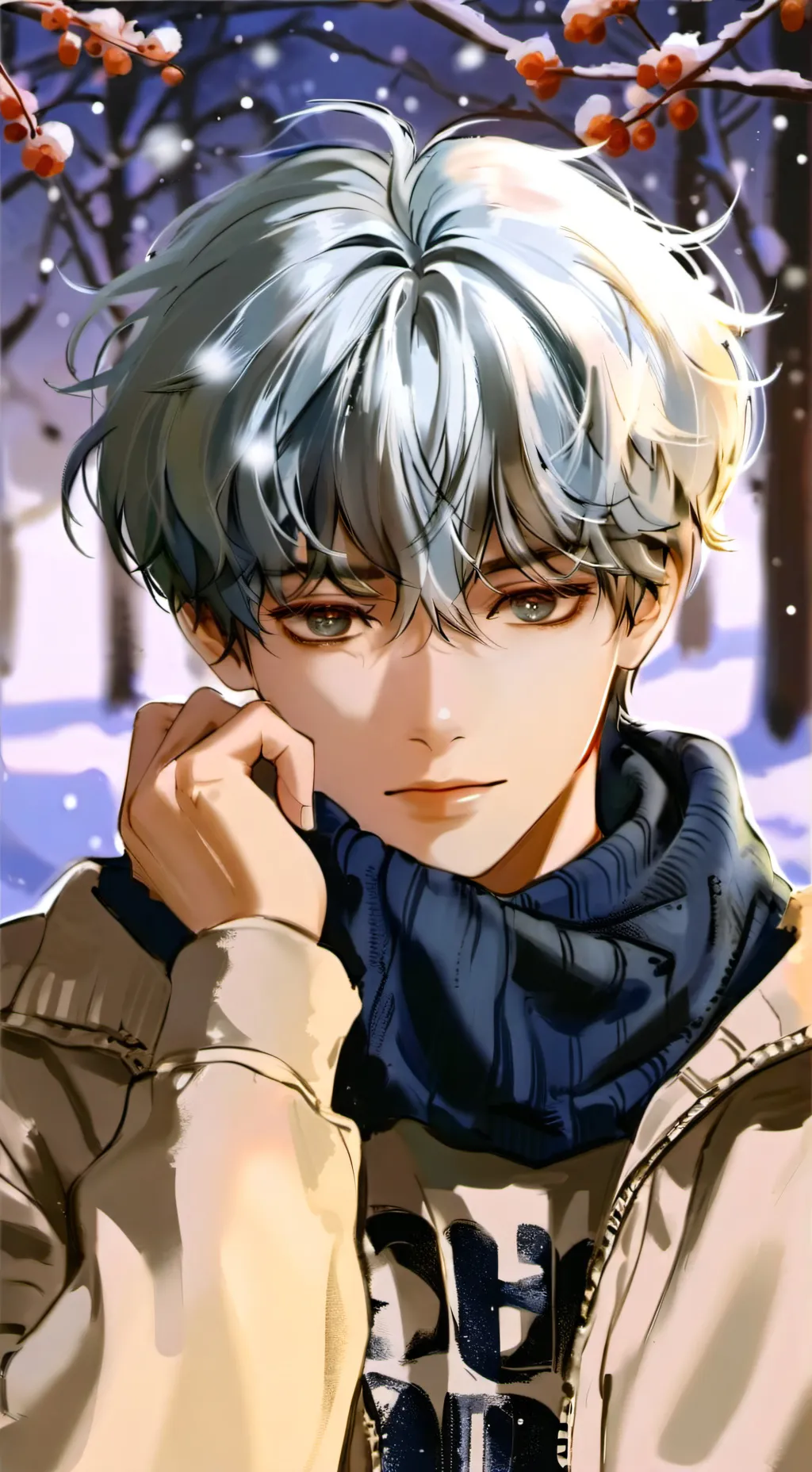 ai character: esby  background