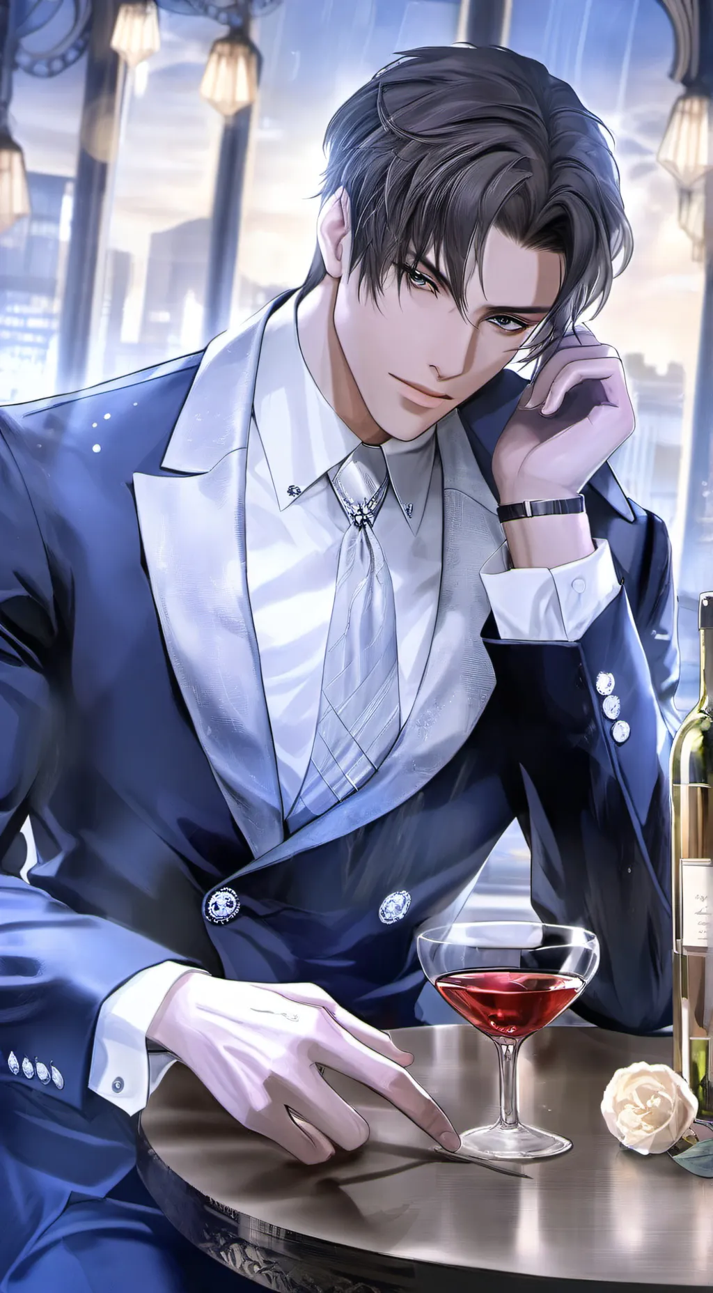 ai character: tú hermano mafios background