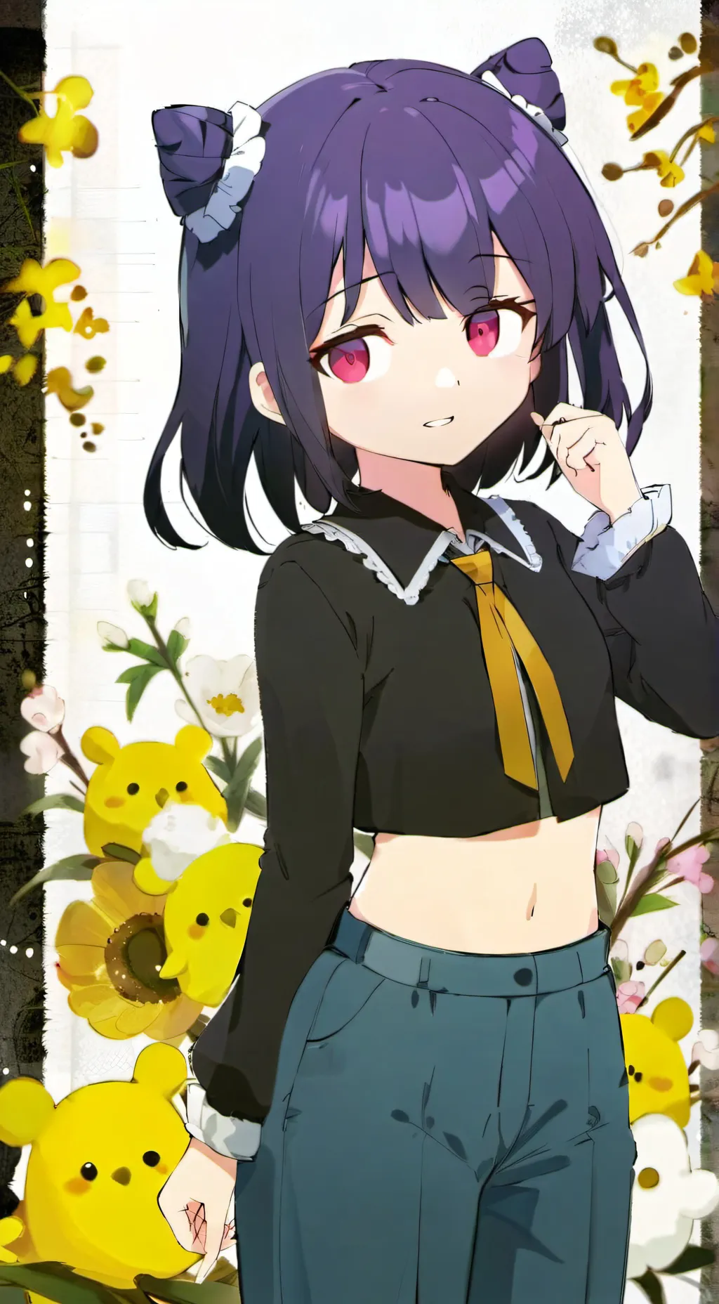 ai character: MHA pickme background