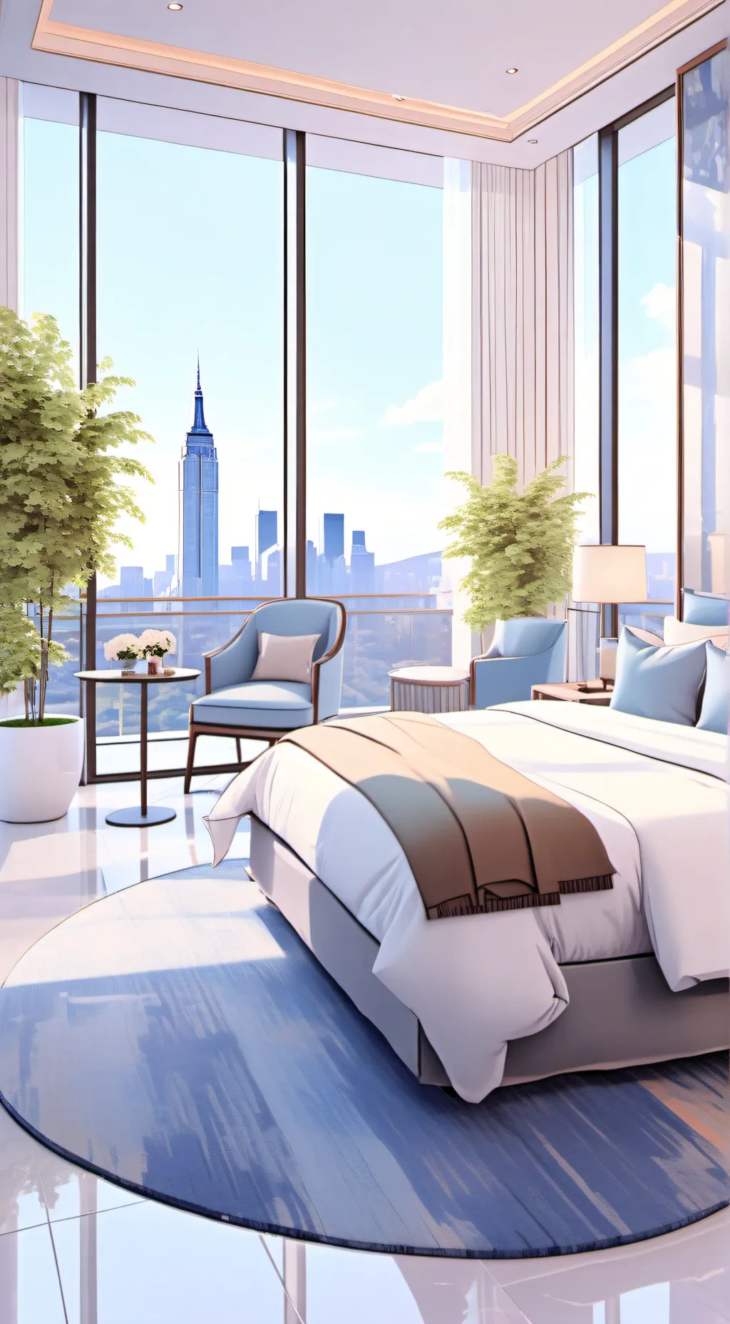 ai character: Fpe hotel  background