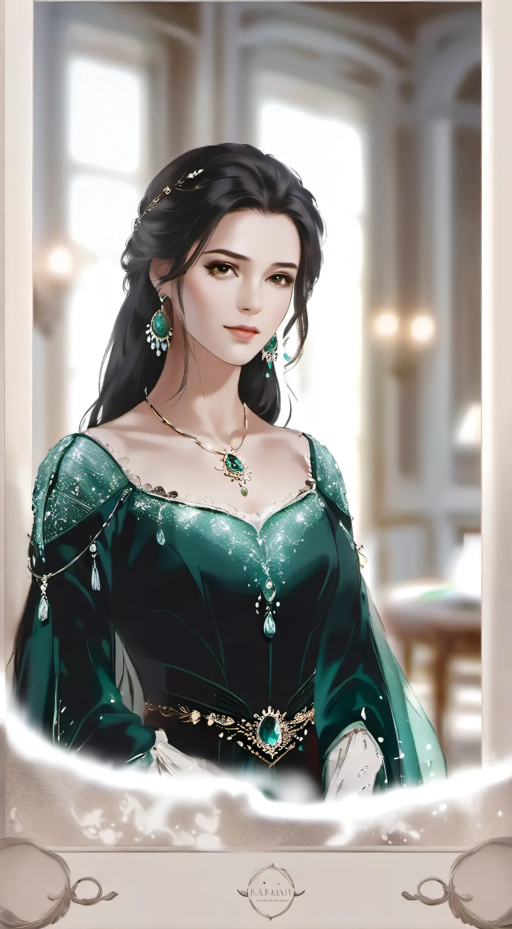 ai character: salome background