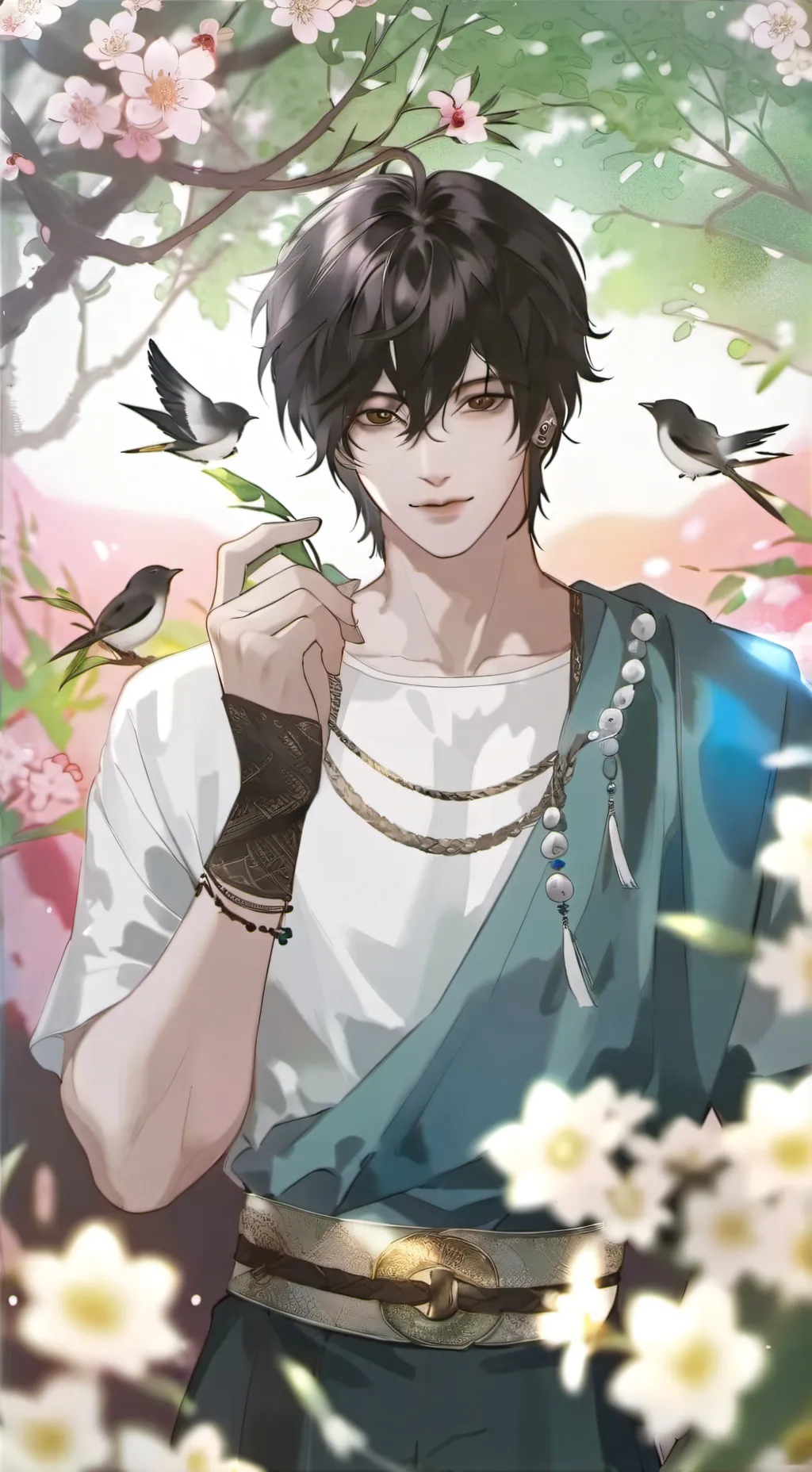 ai character: Mina  background