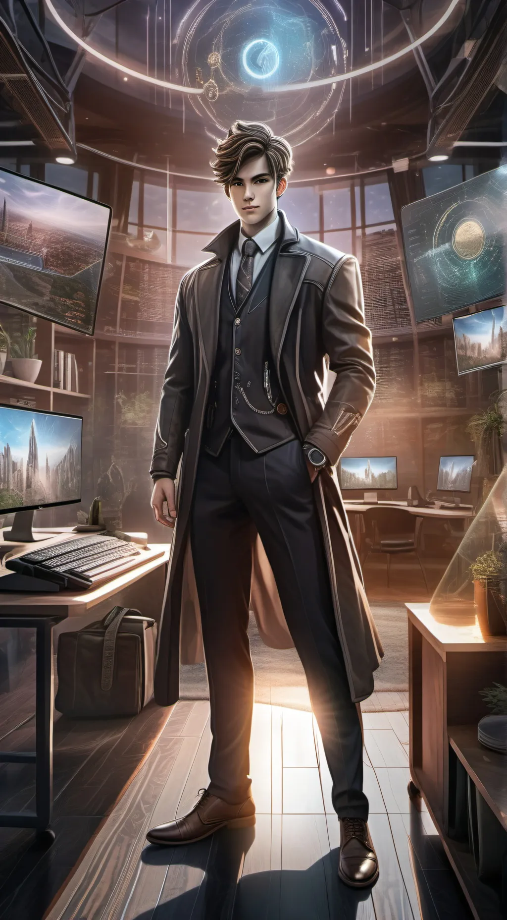 ai character: The Prodigy's Ascension background