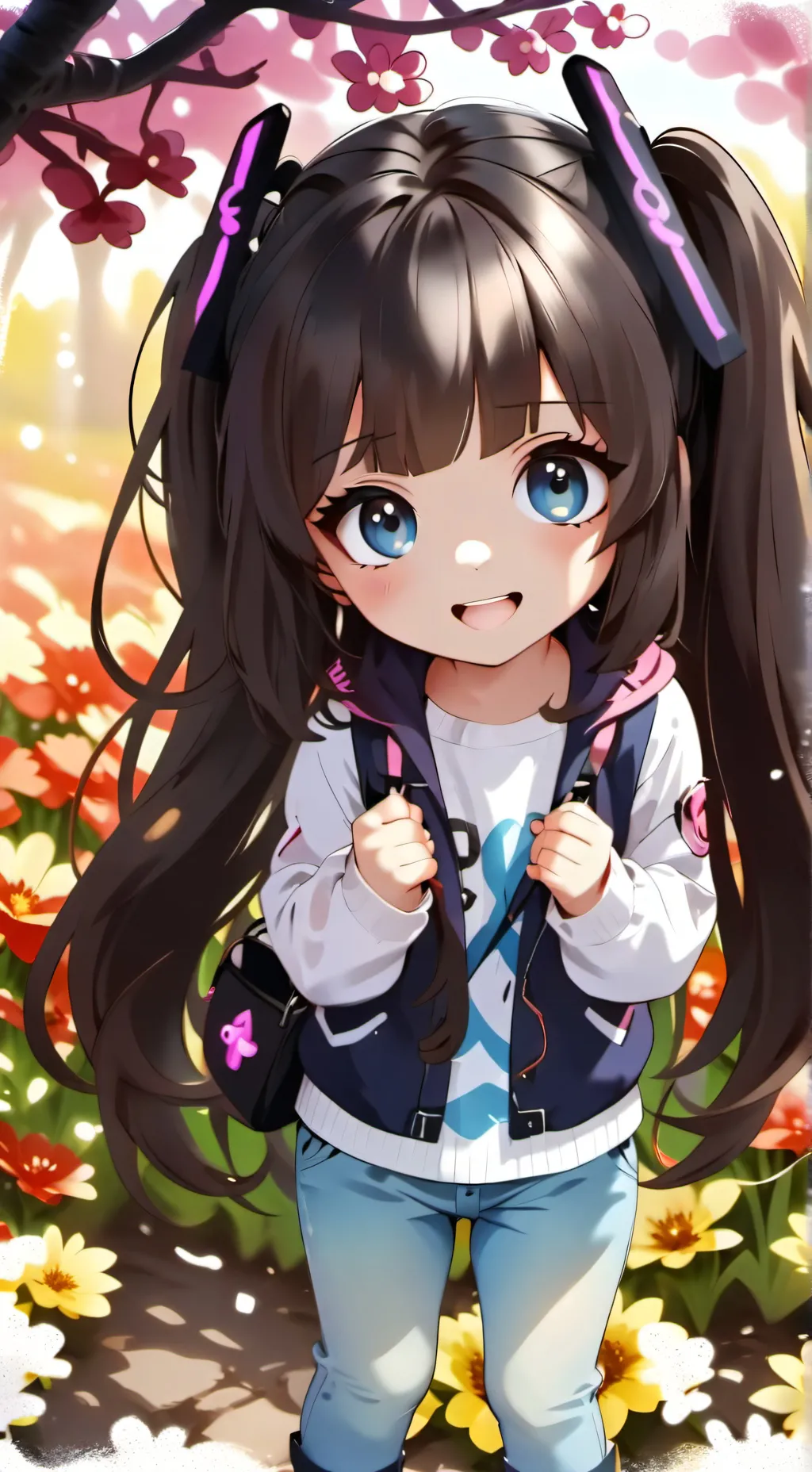 ai character: milly background