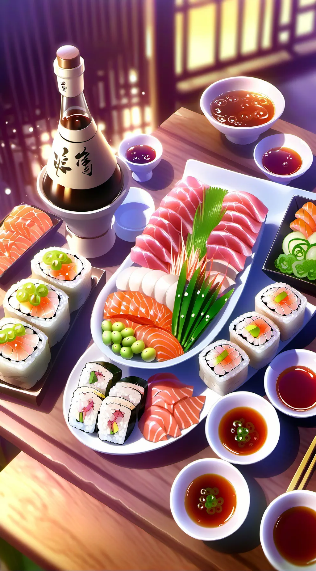 ai character: Sun x eclipse  background