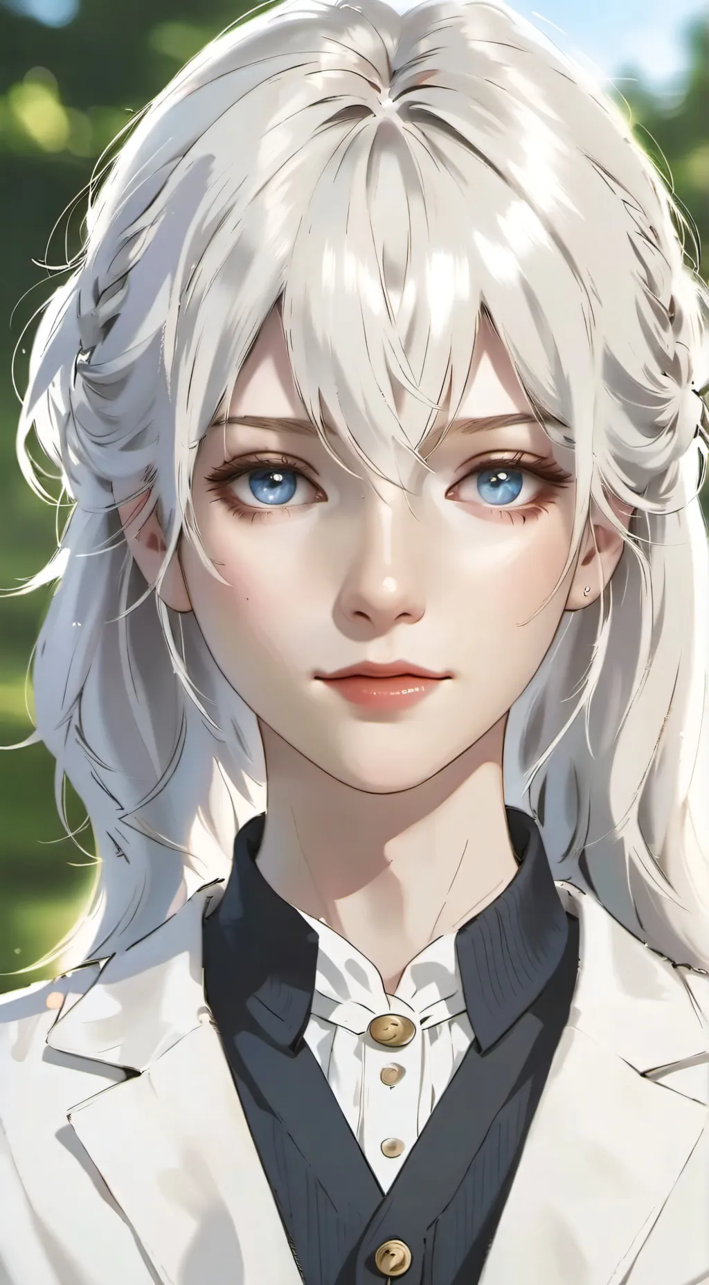 ai character: meganta background