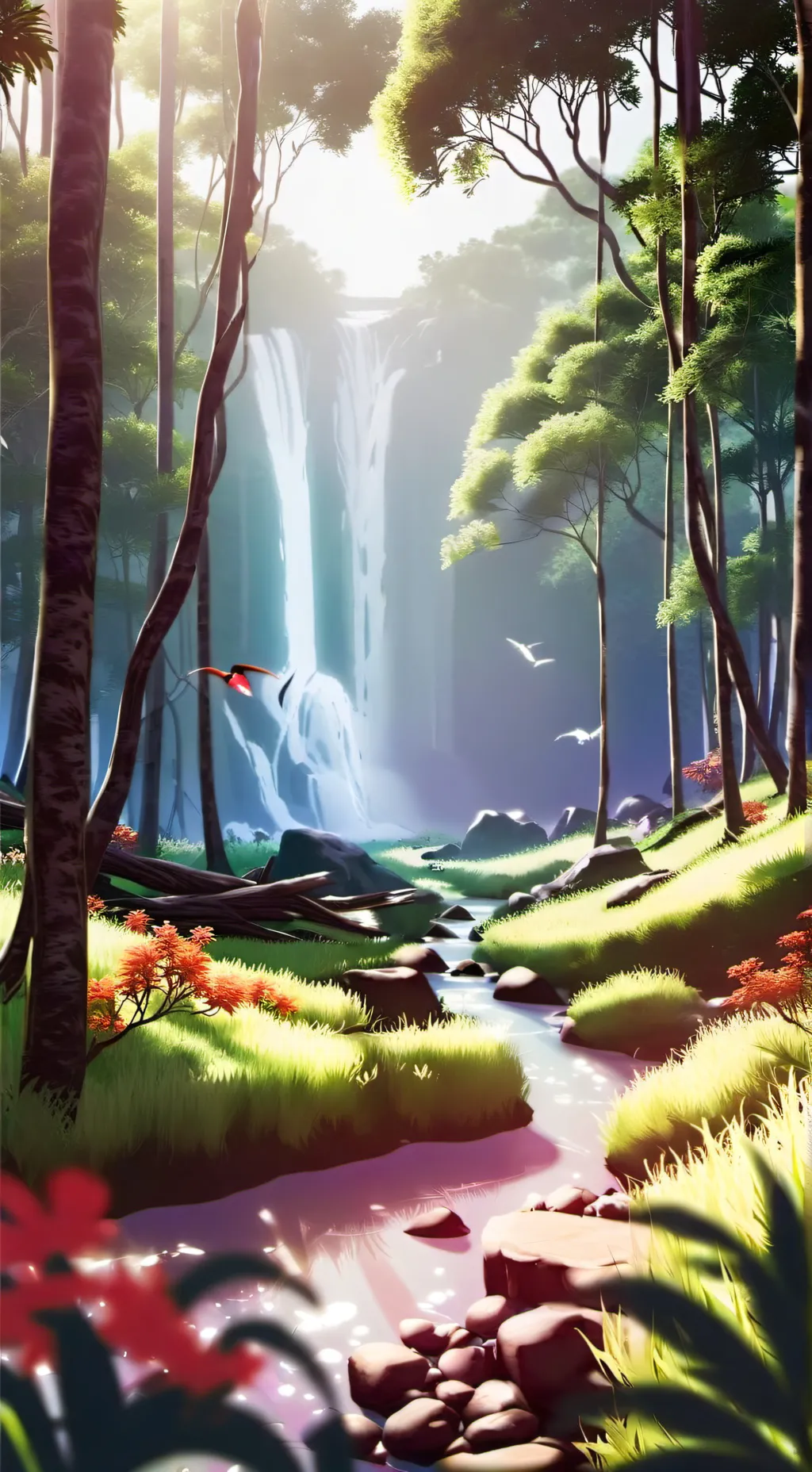 ai character: KNY & MHA otra ves background