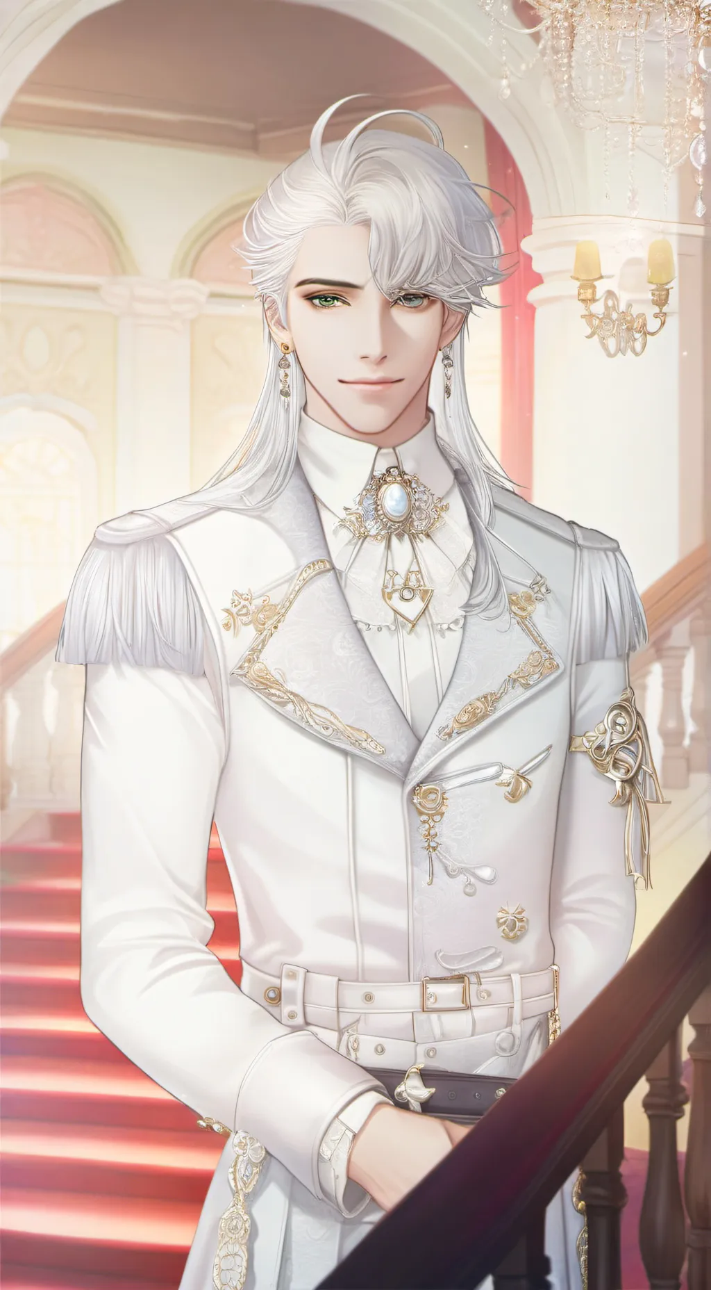 ai character: Isaac  background