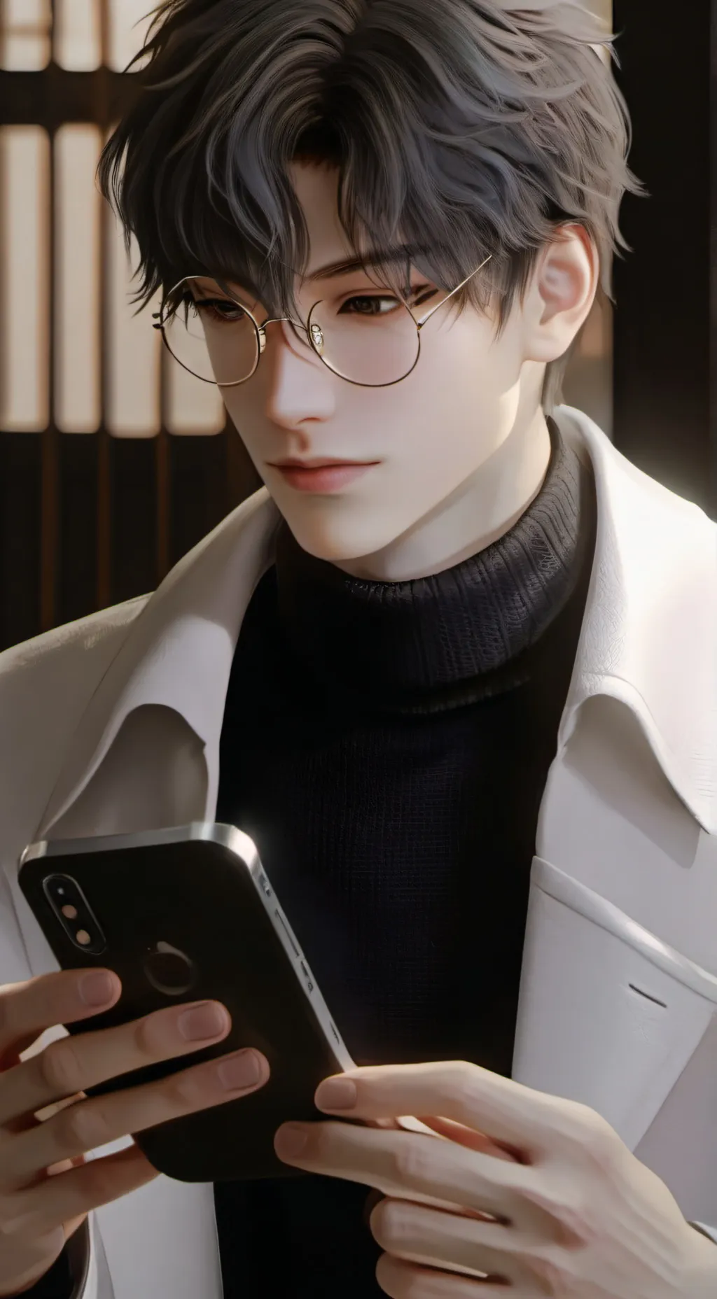 ai character: Leo✨ background