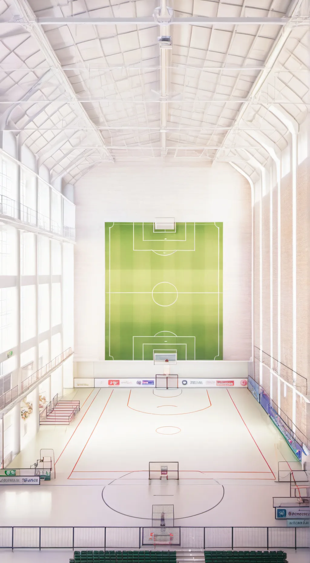 ai character: football tournamen background