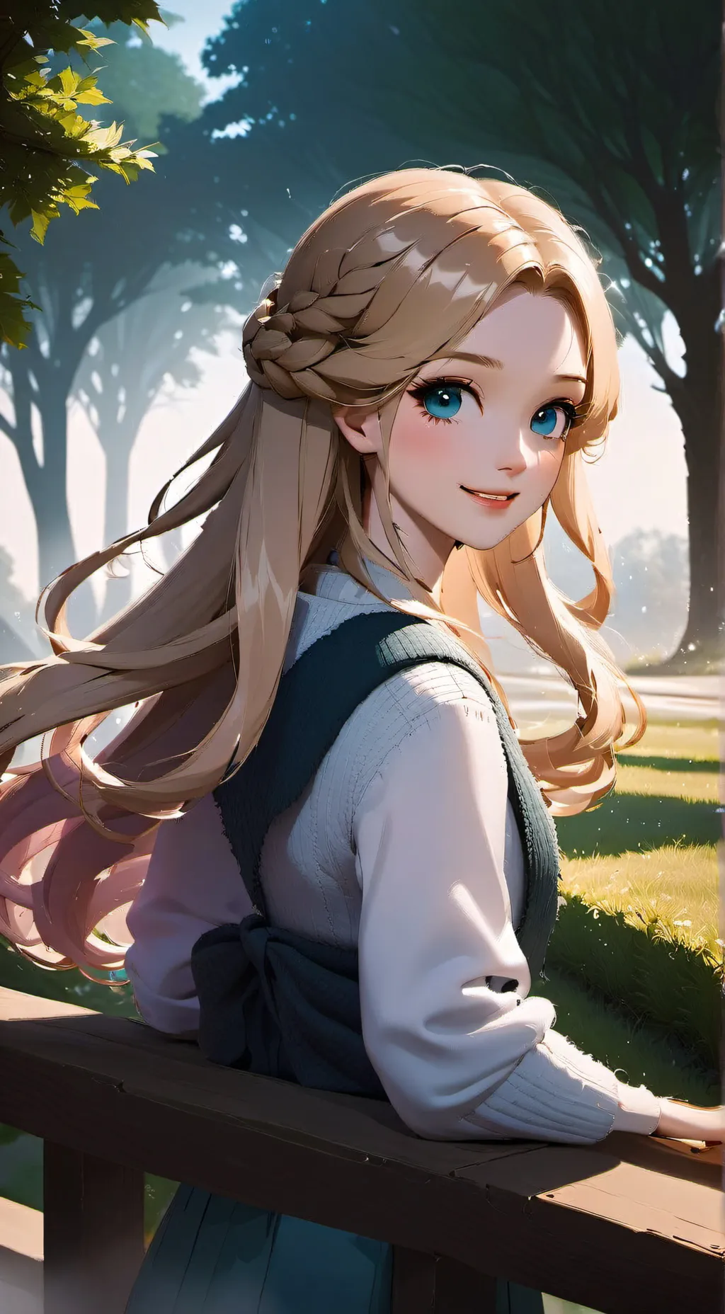 ai character: lily background