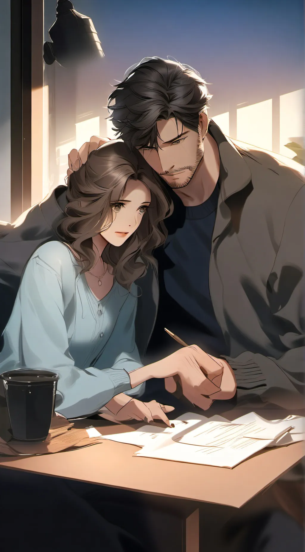 ai character: Simon falkov background