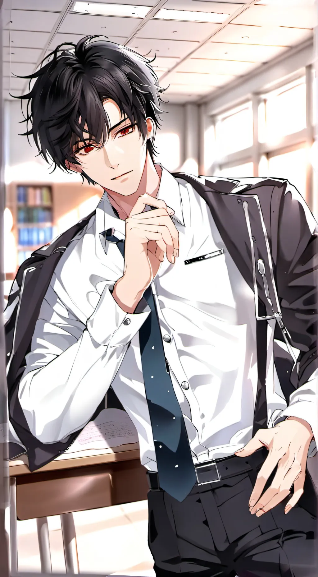 ai character: Damion Alexander  background