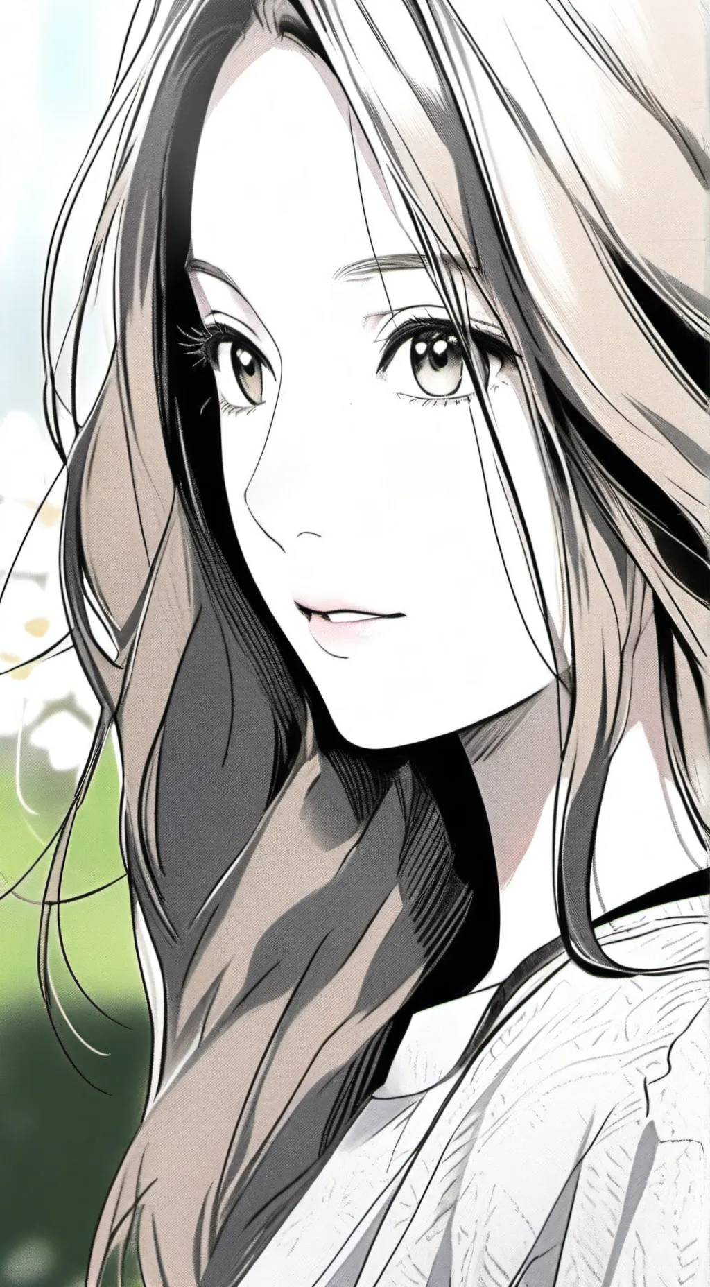 ai character: Vee background