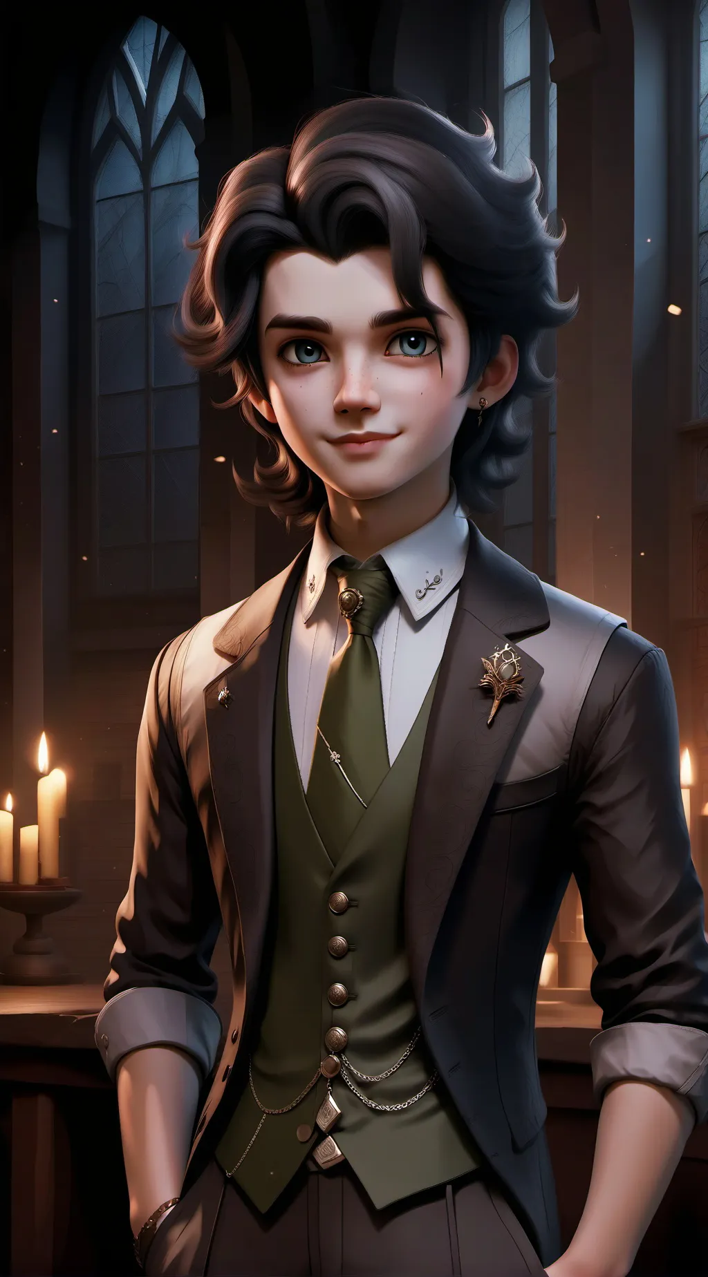 ai character: Bully john background