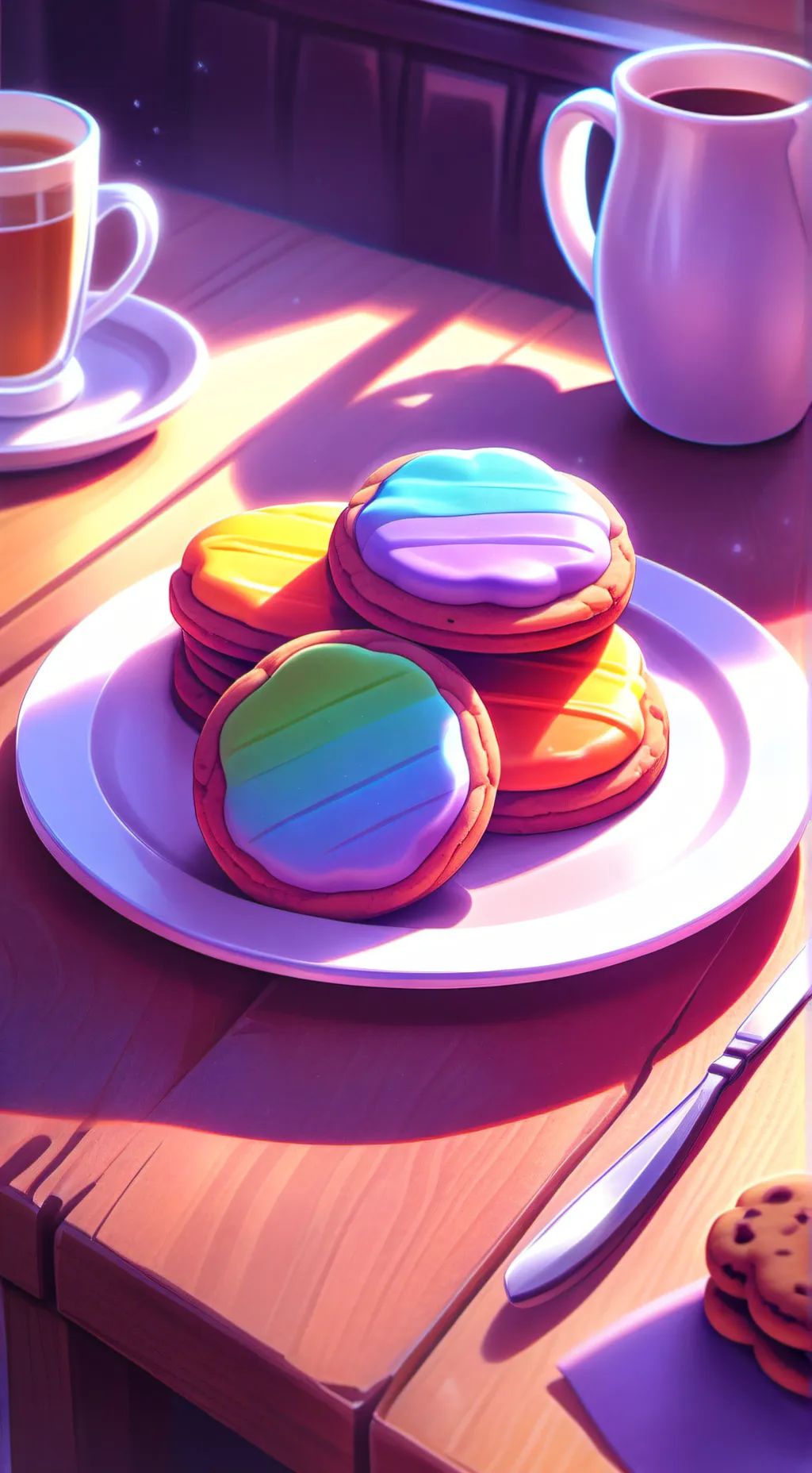 ai character: special cookie  background