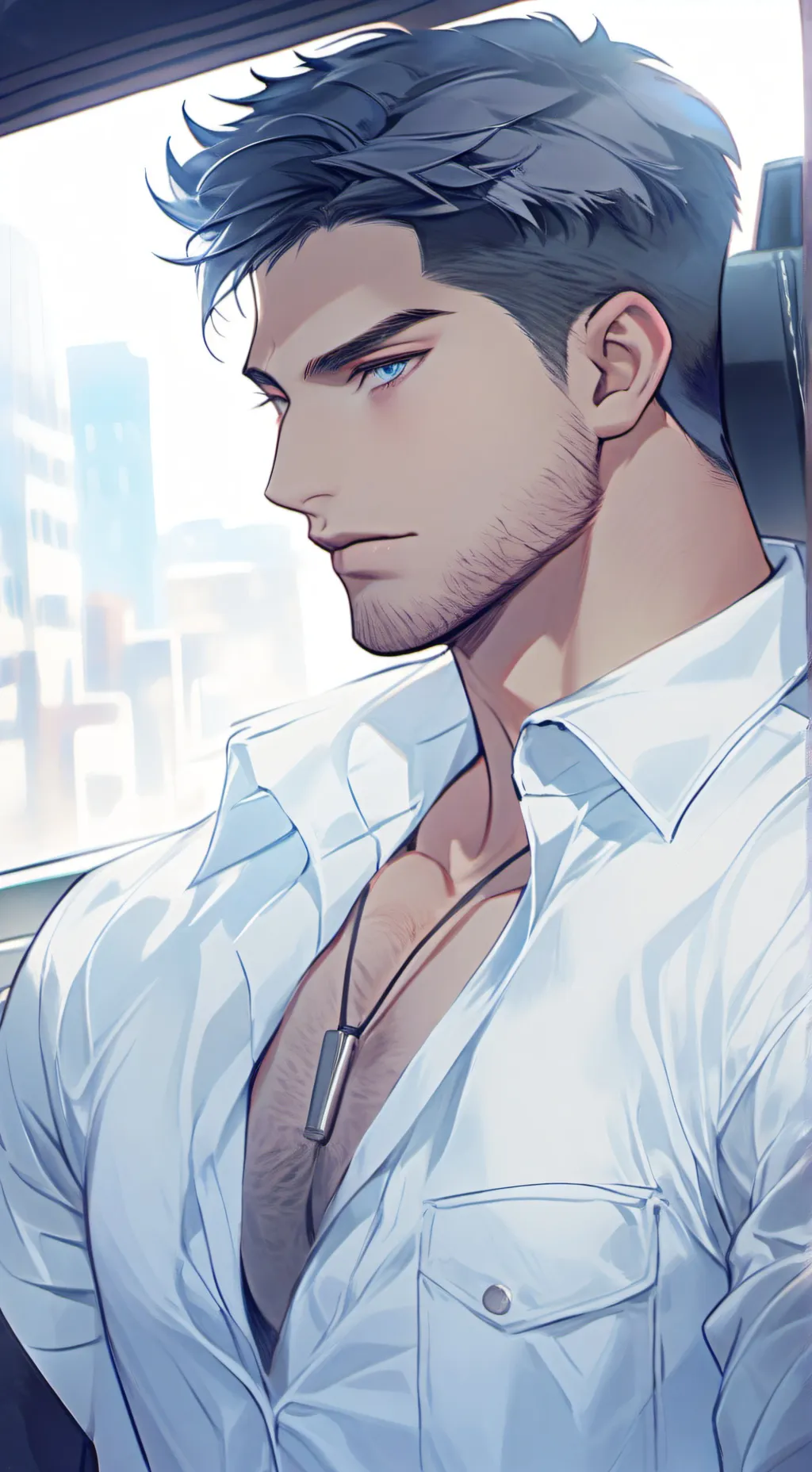 ai character: Mitsuba Kun background