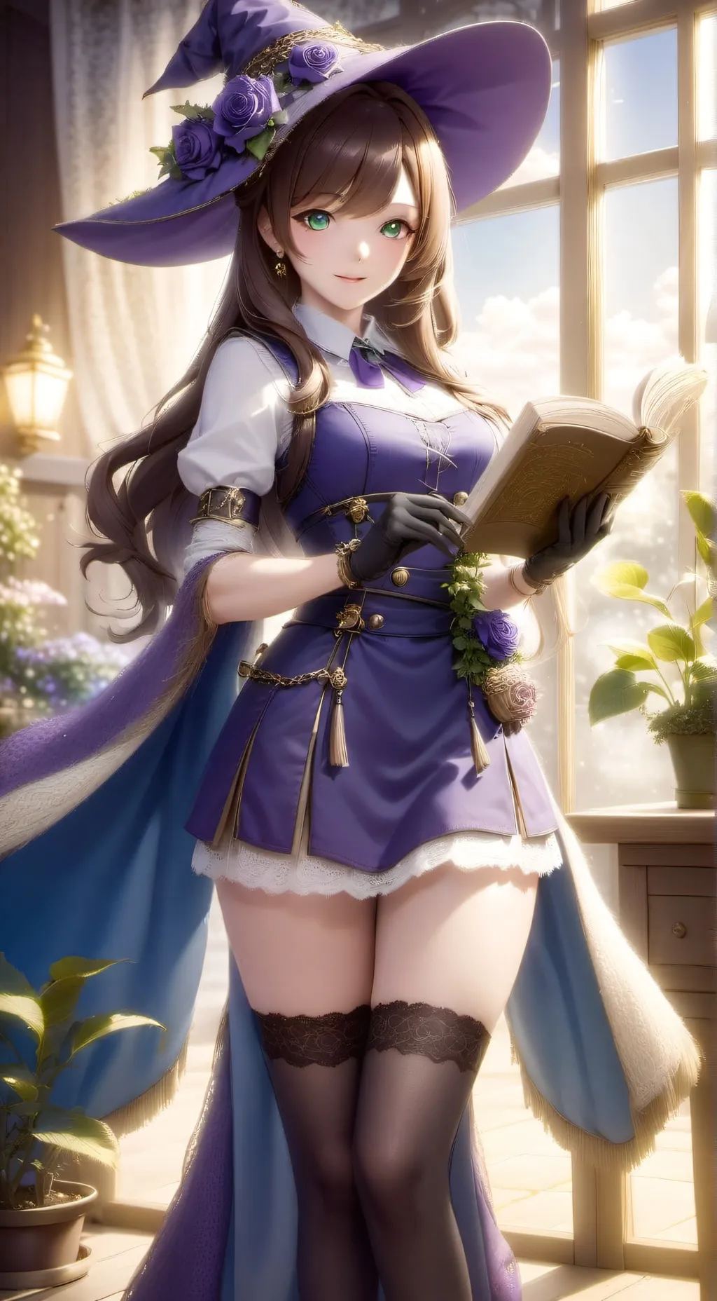 ai character: Lisa Minci background