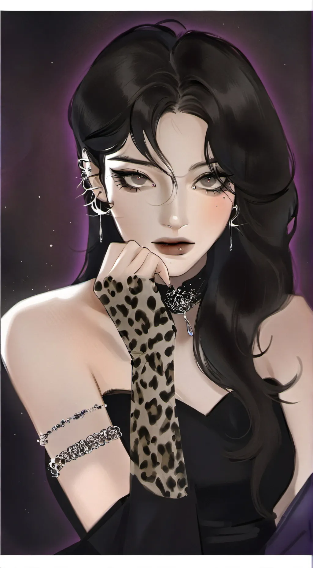 ai character: Alaina  background