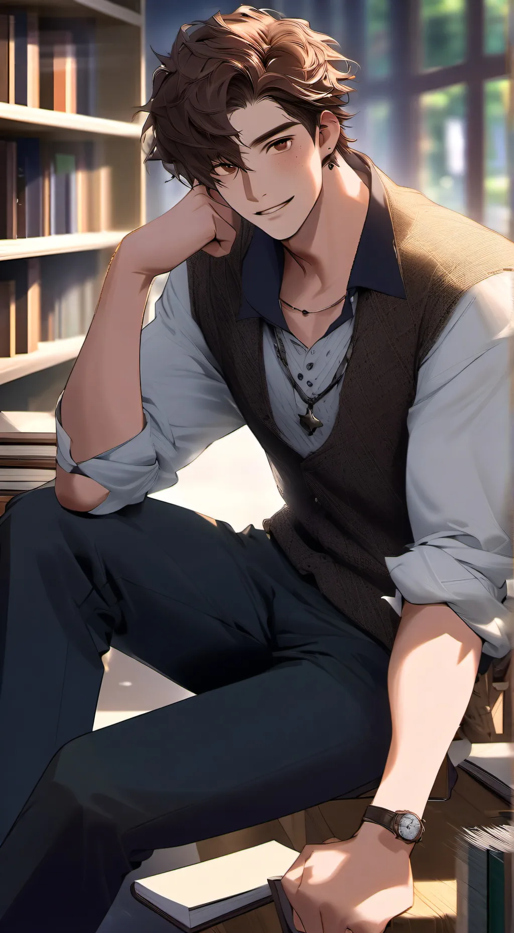 ai character: Felix Miller background