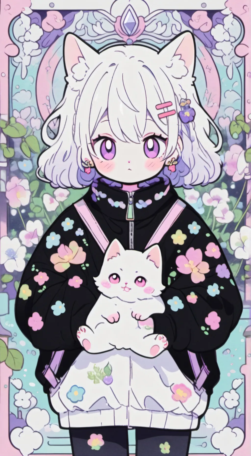 ai character: Wenda background