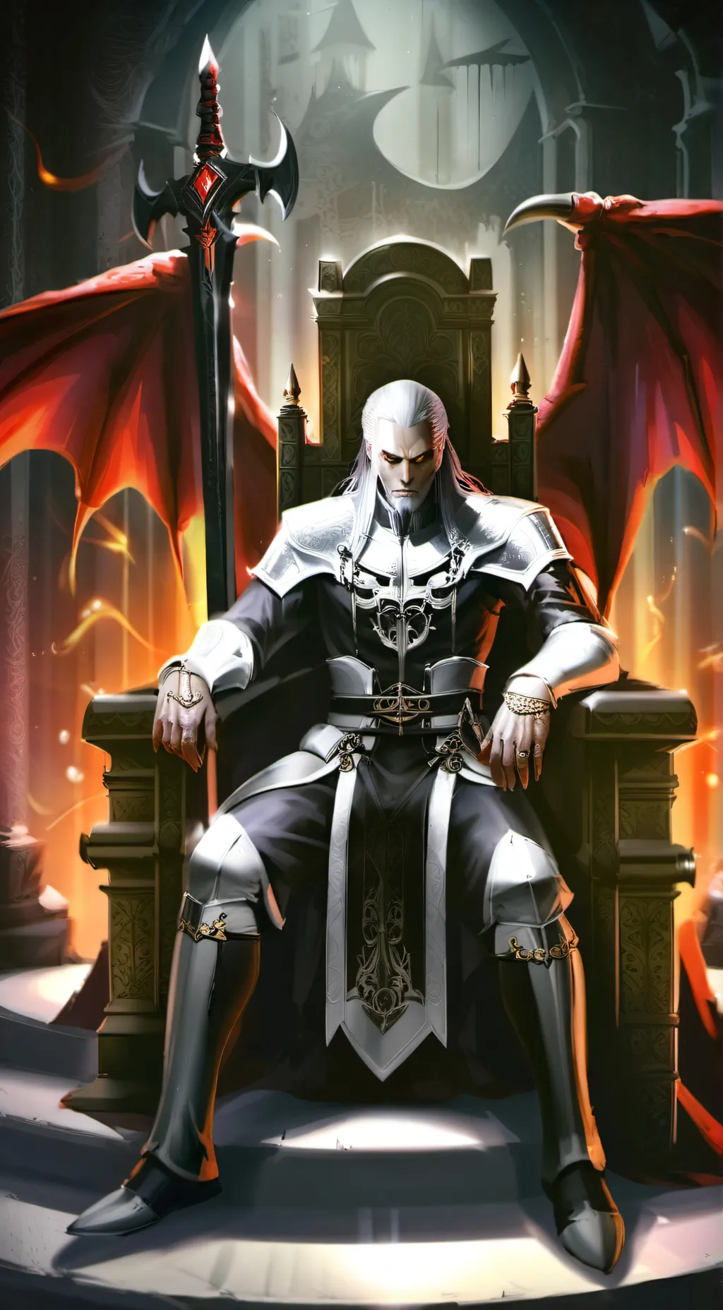 ai character: Суртур background