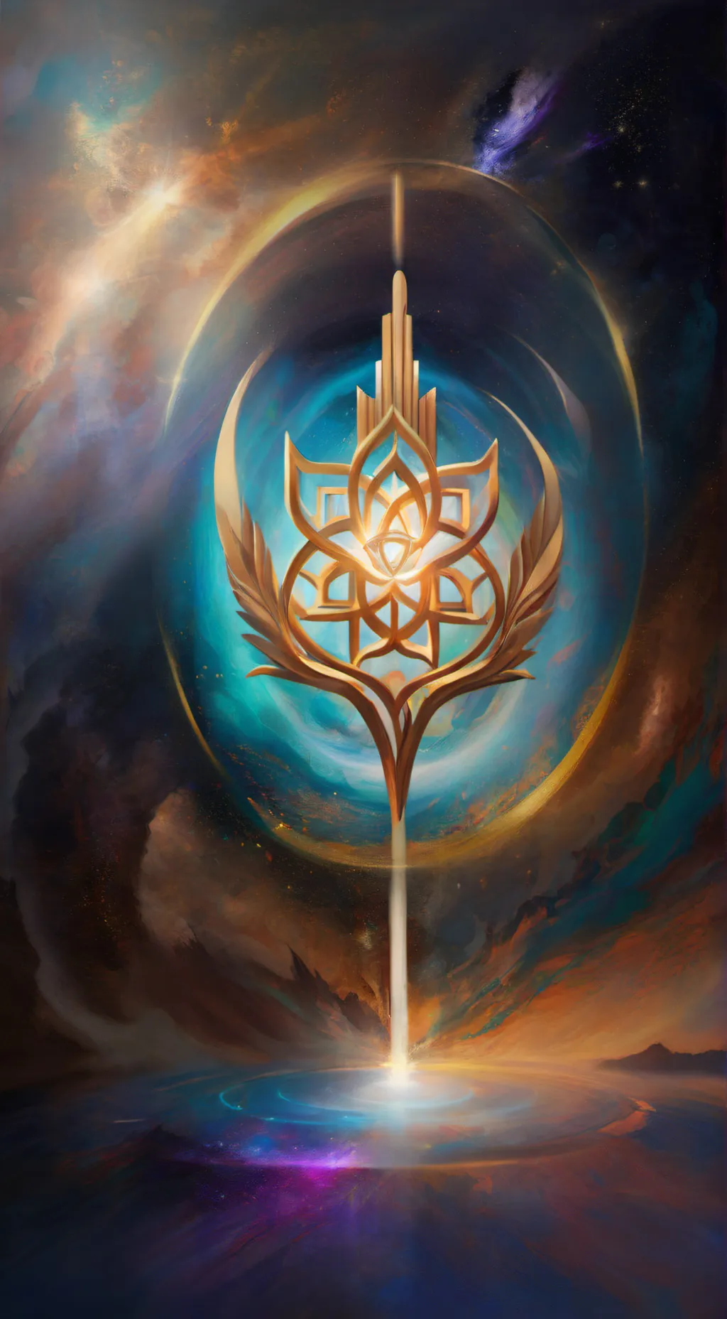 ai character: allon background