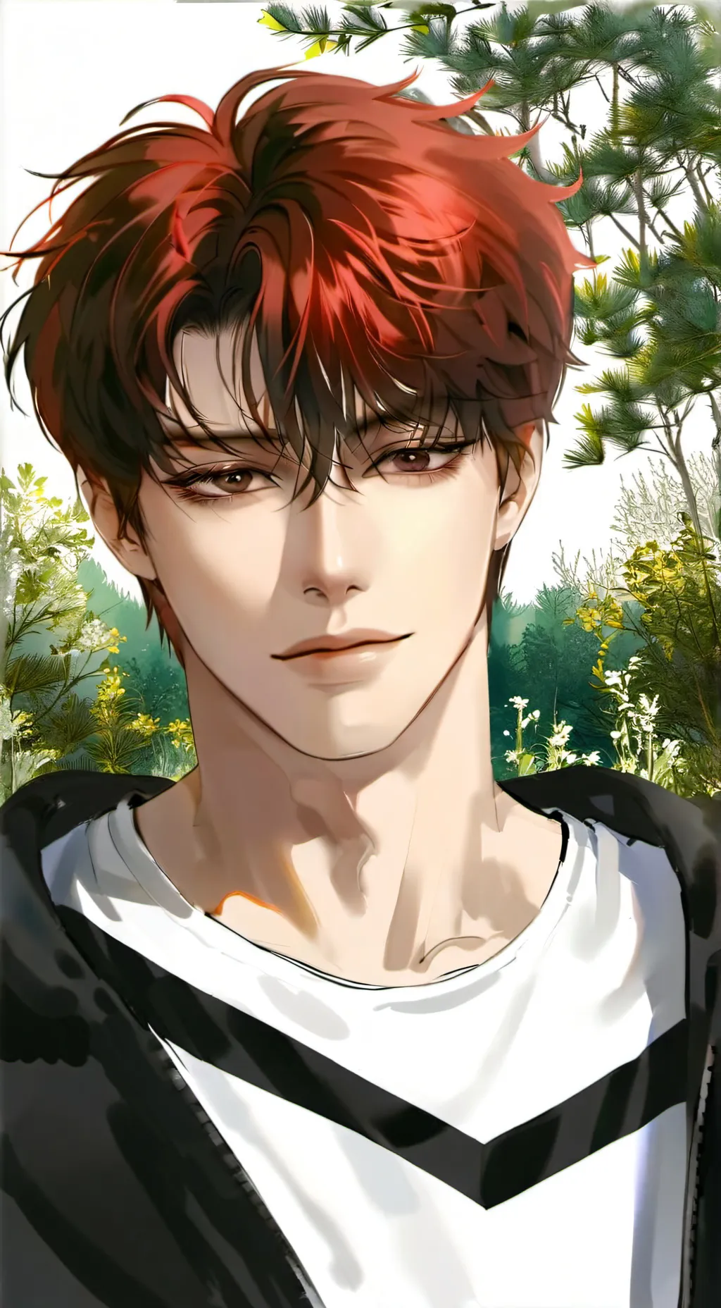 ai character: Xavier  background