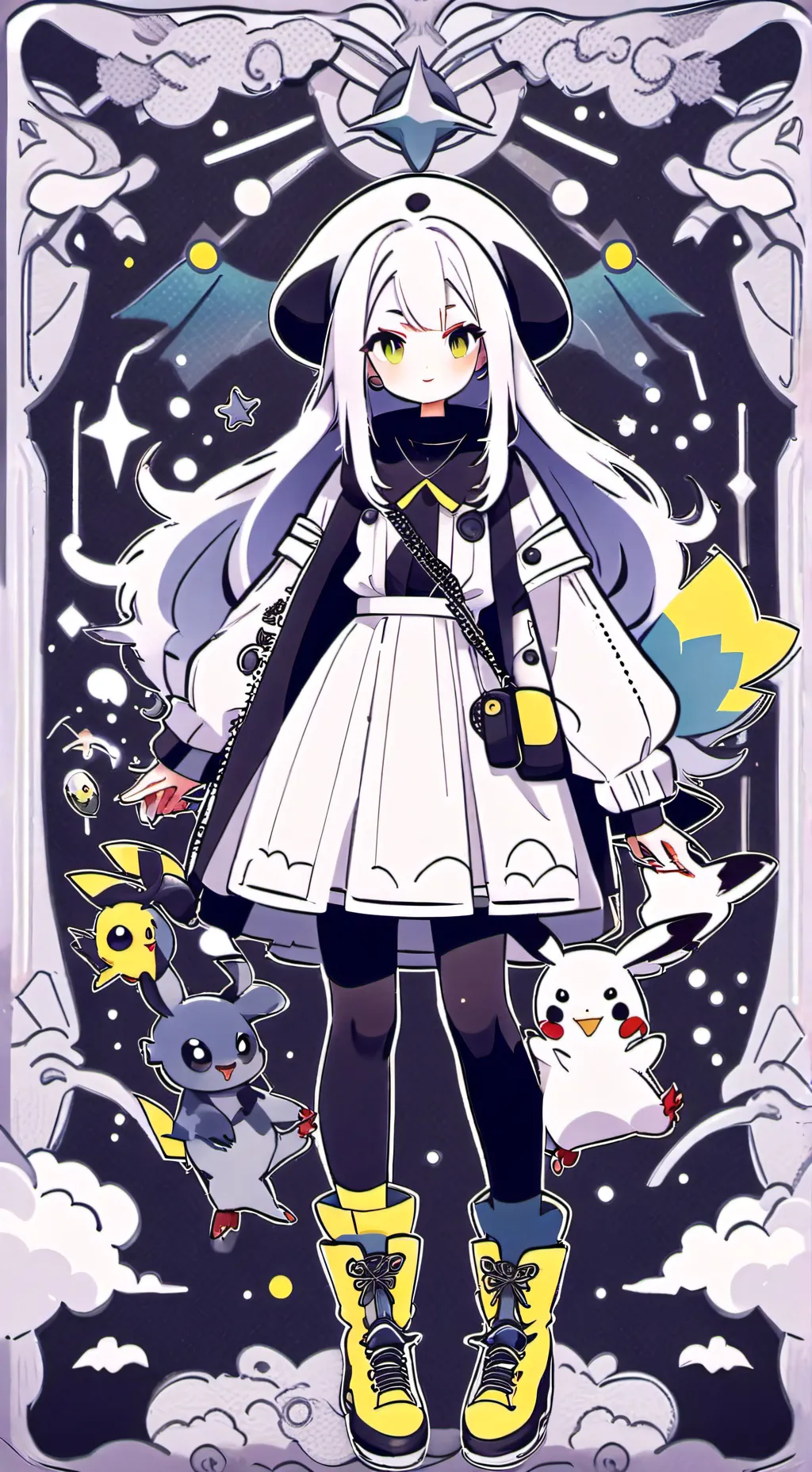 ai character: Pokemon horizons background