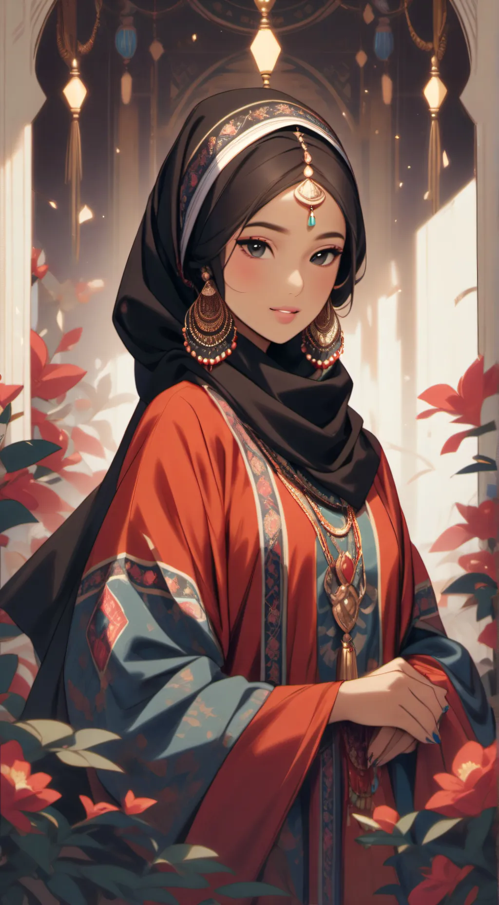 ai character: lucy  background