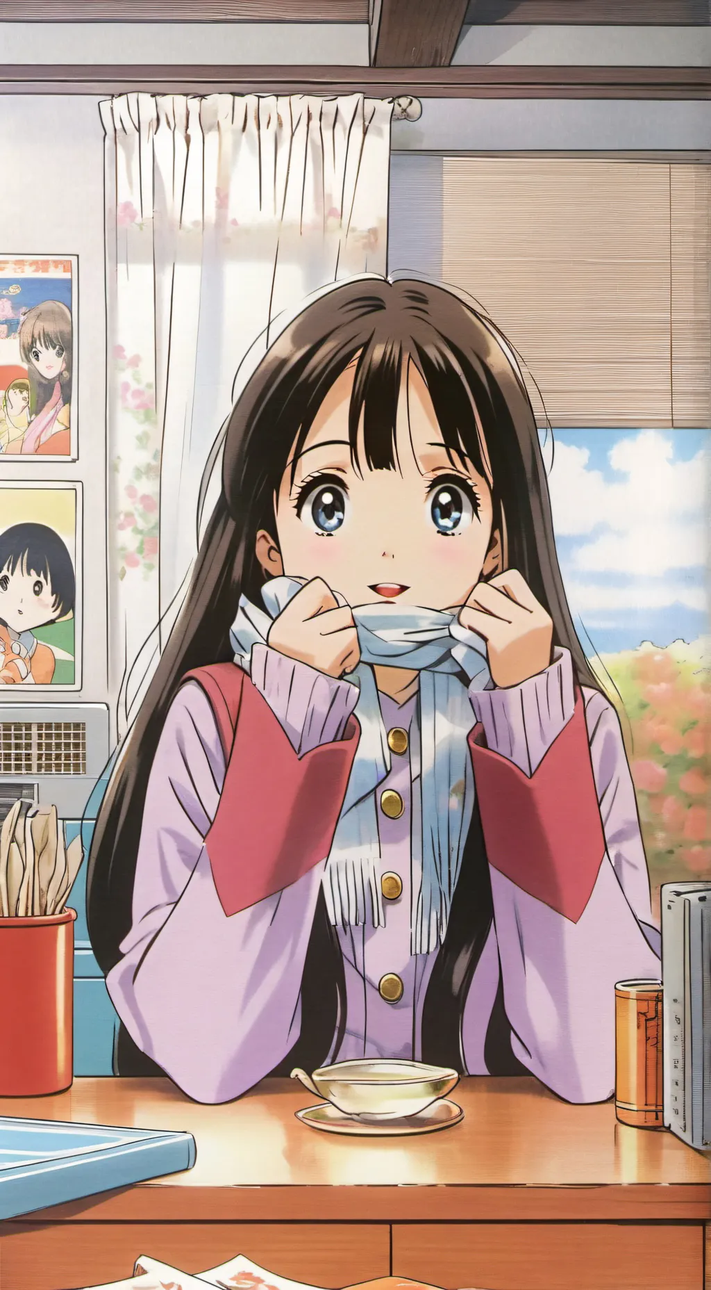 ai character: zoe background