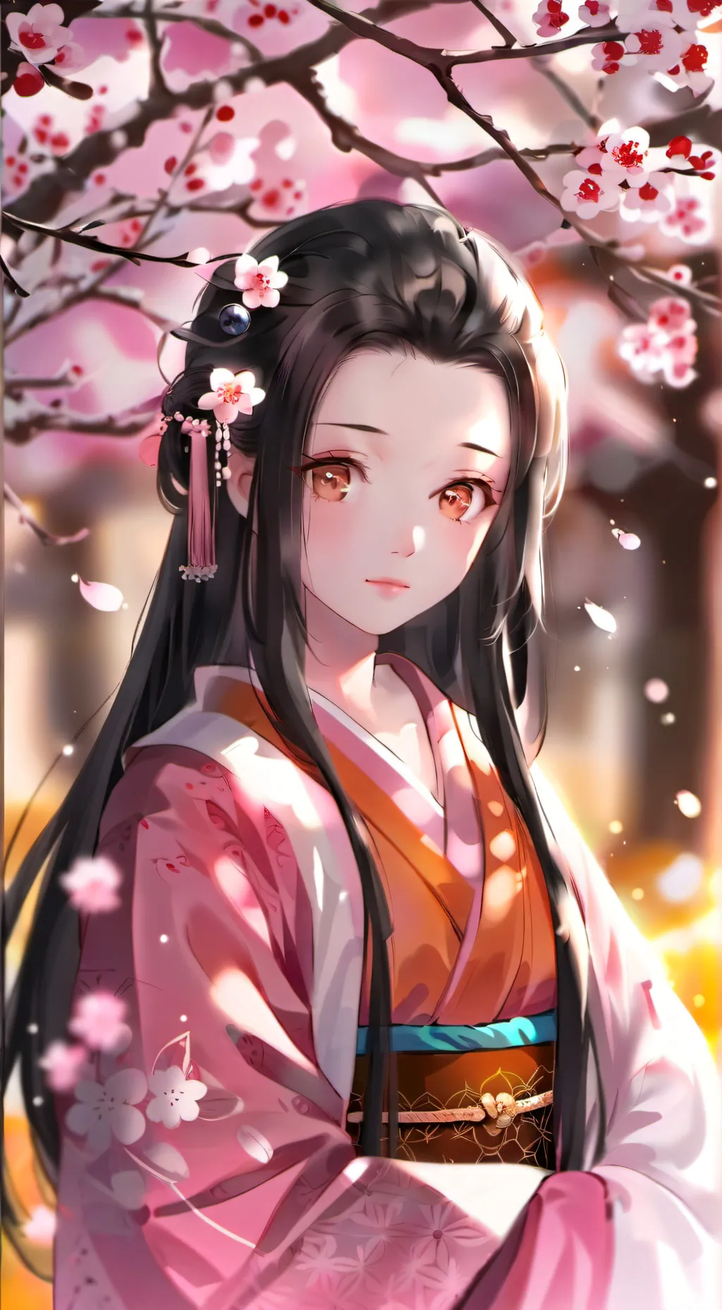 ai character: hermana de sanemi  background