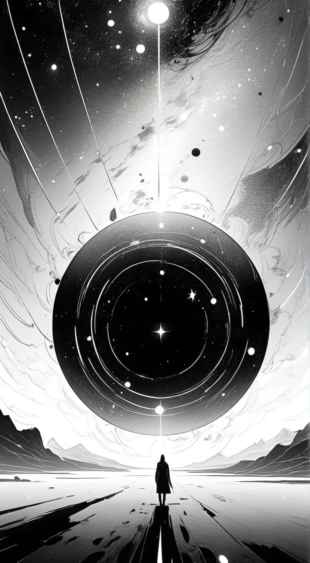 ai character: void background