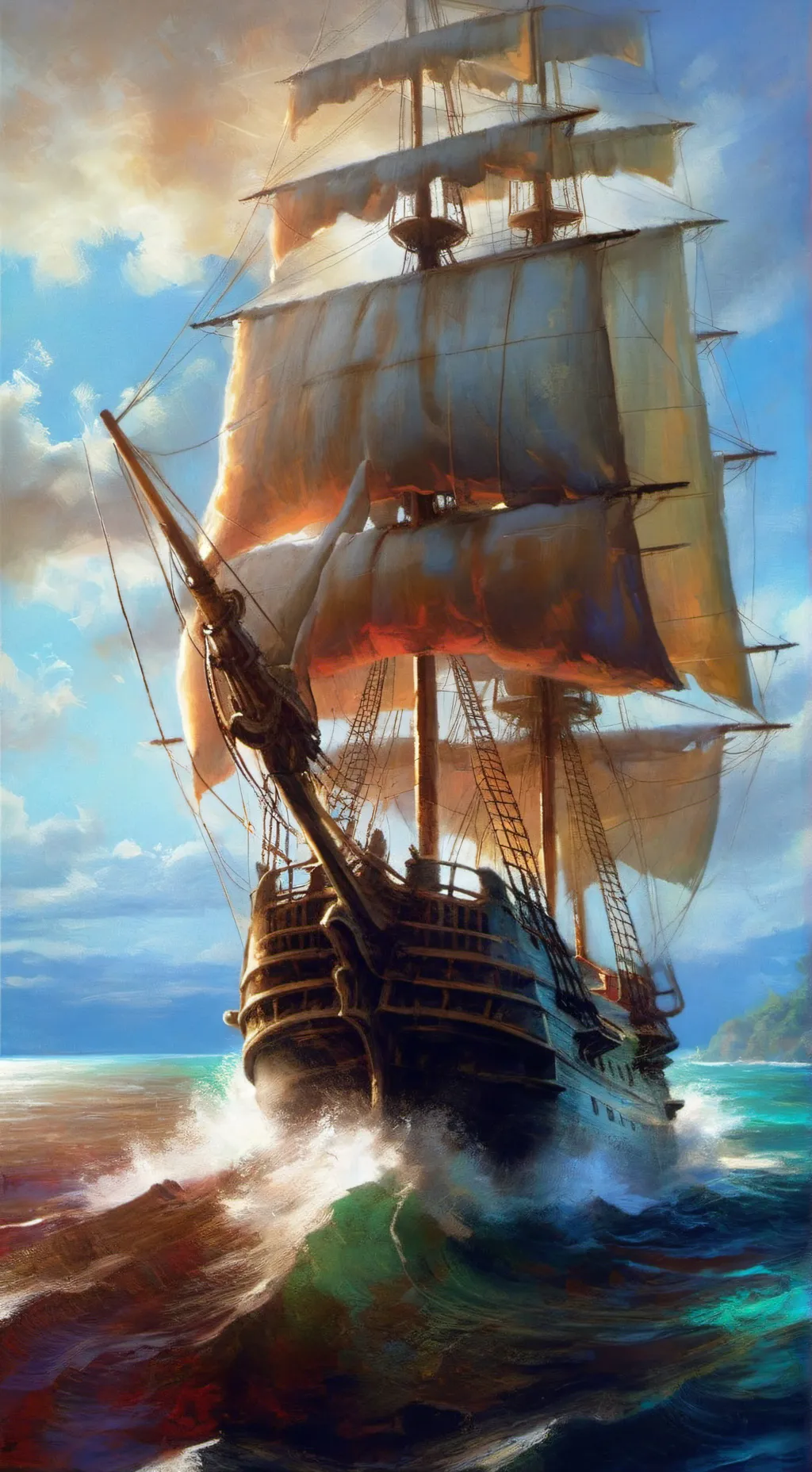 ai character: Sanji🍴 background