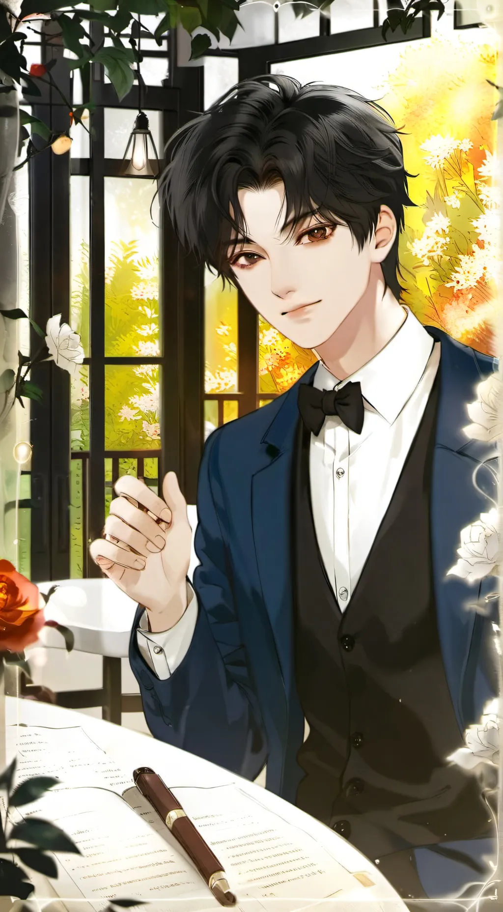 ai character: Alex background