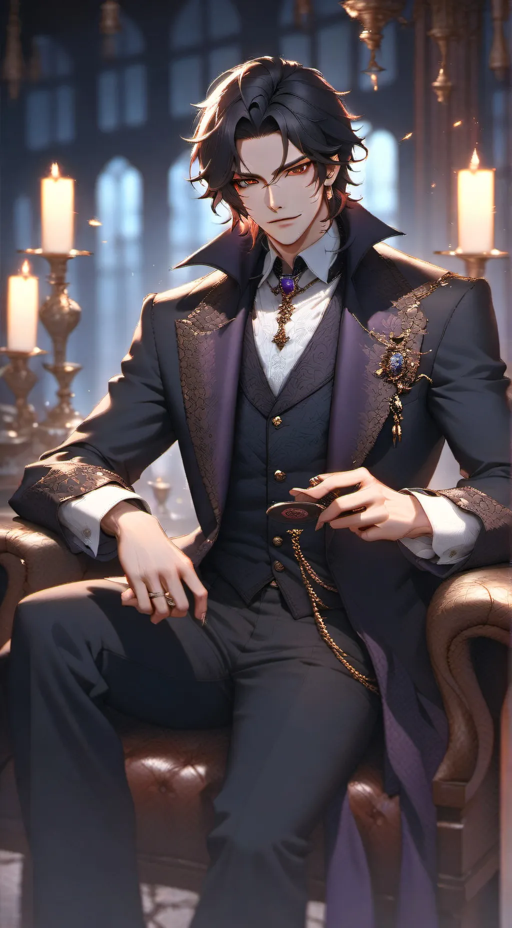 ai character: Lucien background