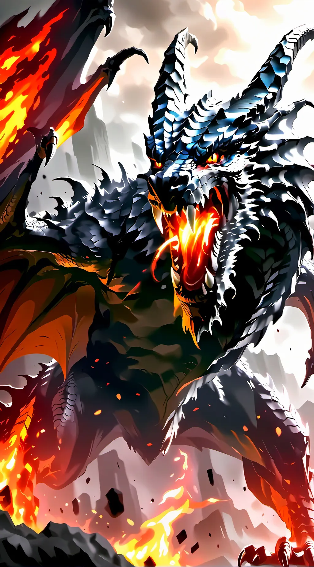 ai character: shadow background