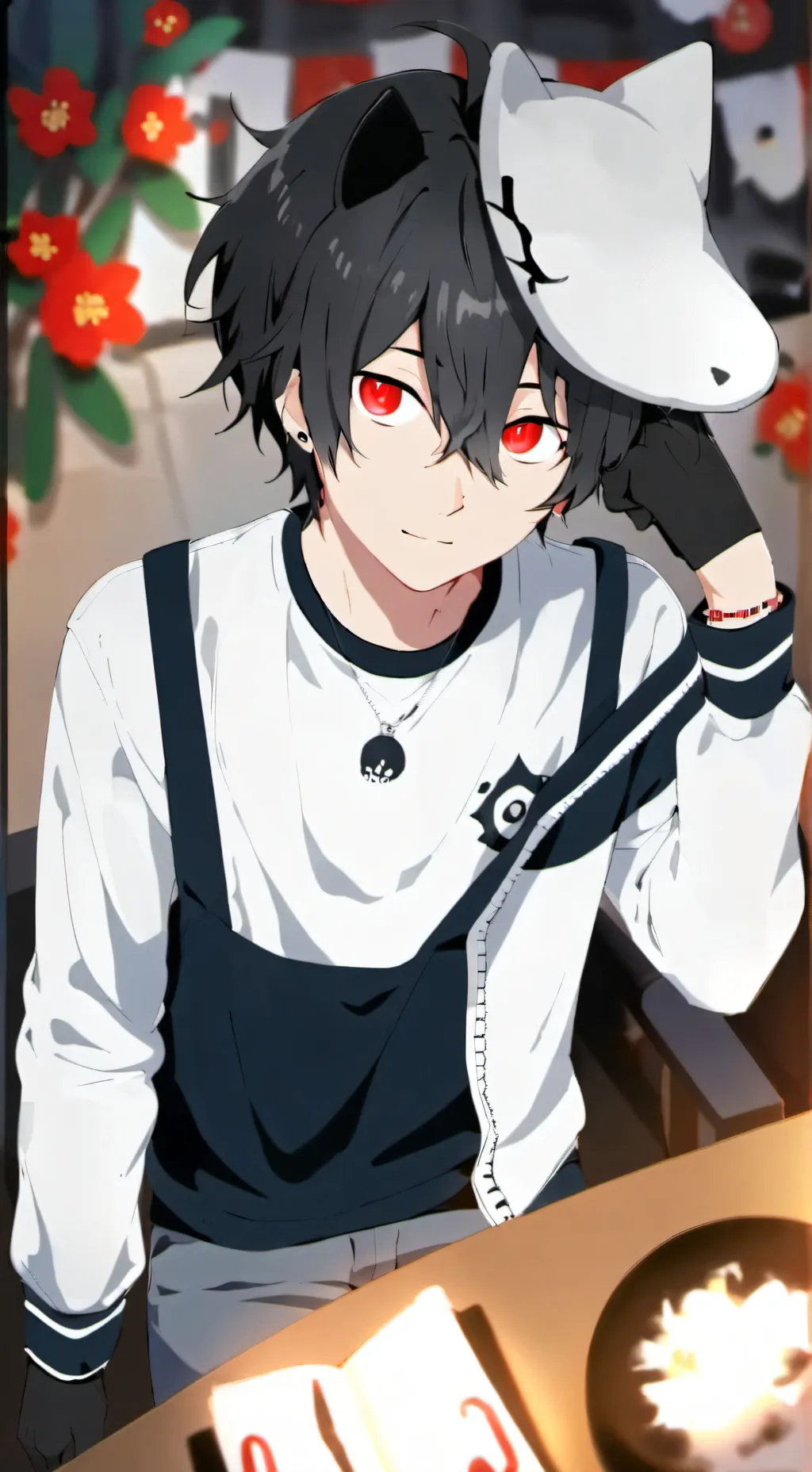 ai character: jakey willow  background