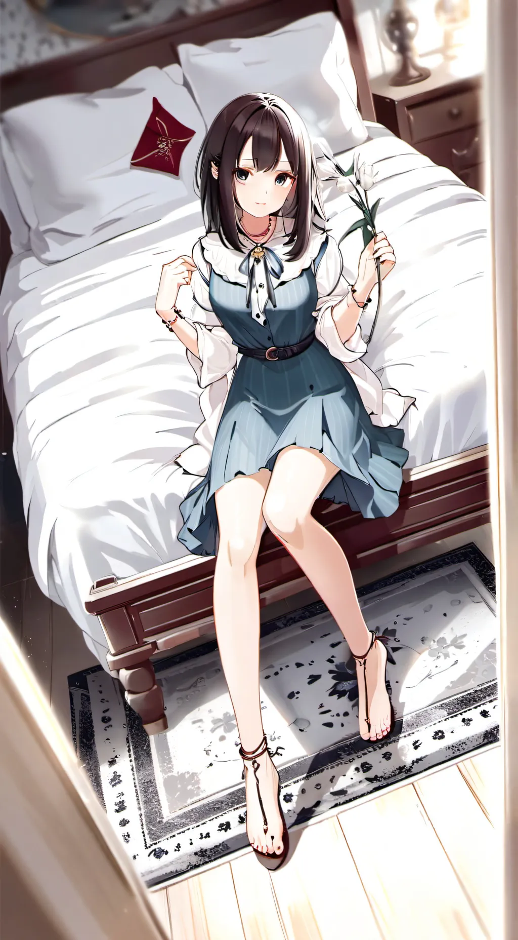 ai character: giantess background