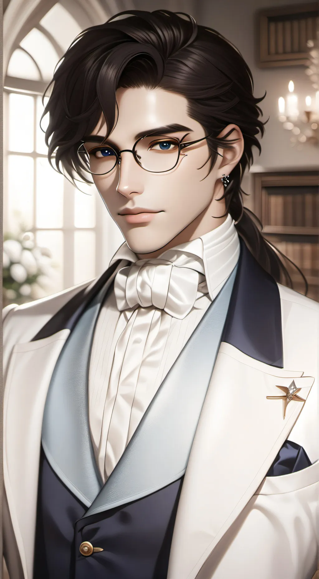 ai character: kenji  background