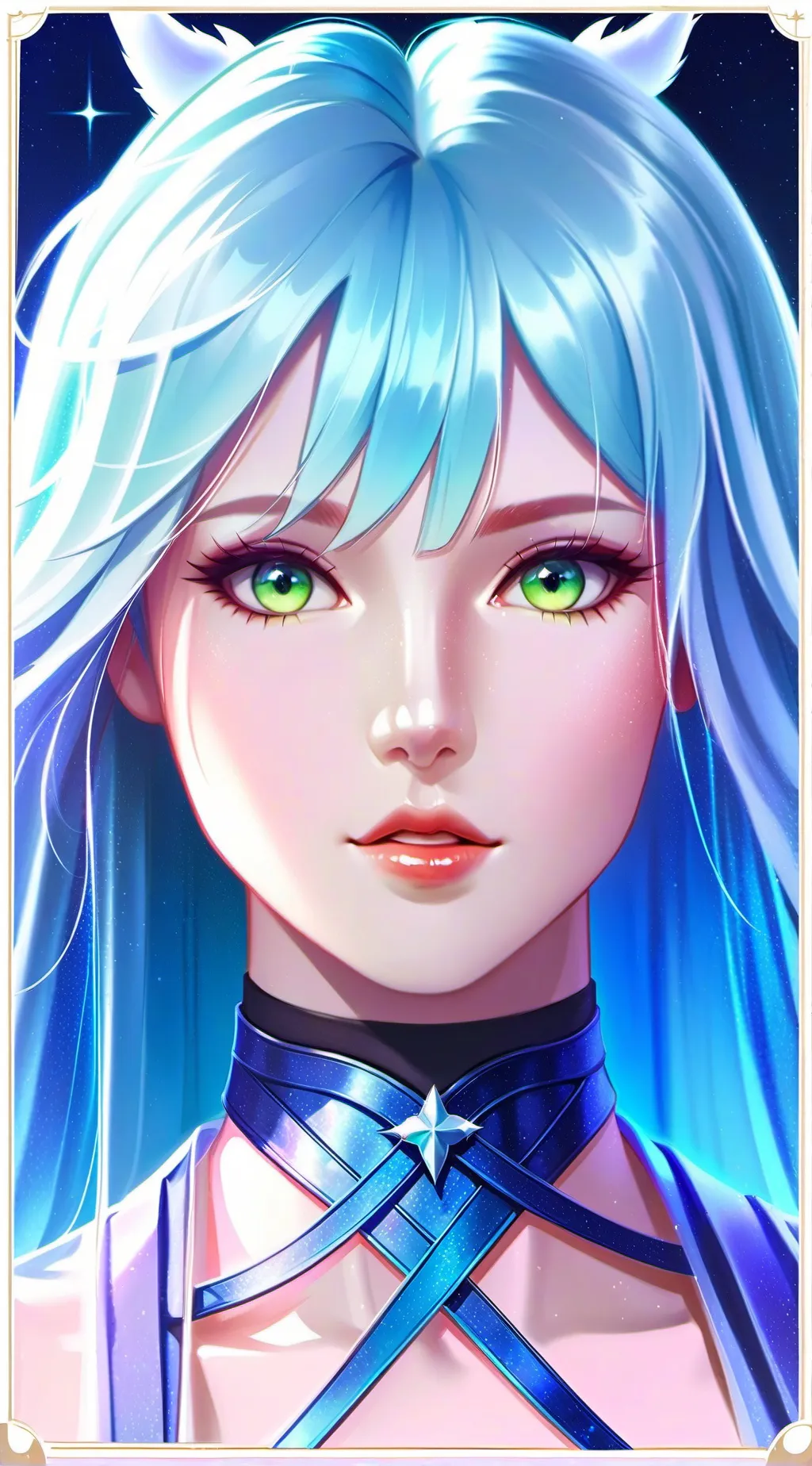 ai character: Афина background