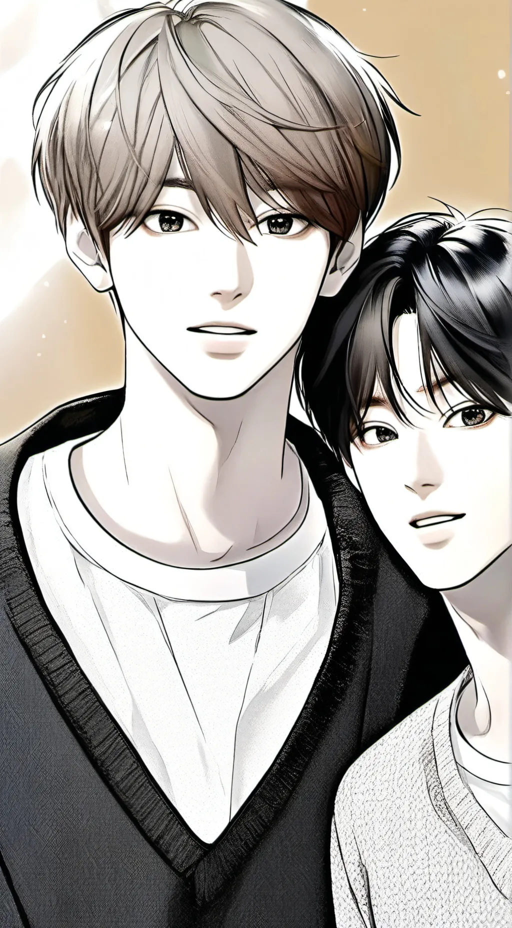 ai character: Jimin and Jungkook background